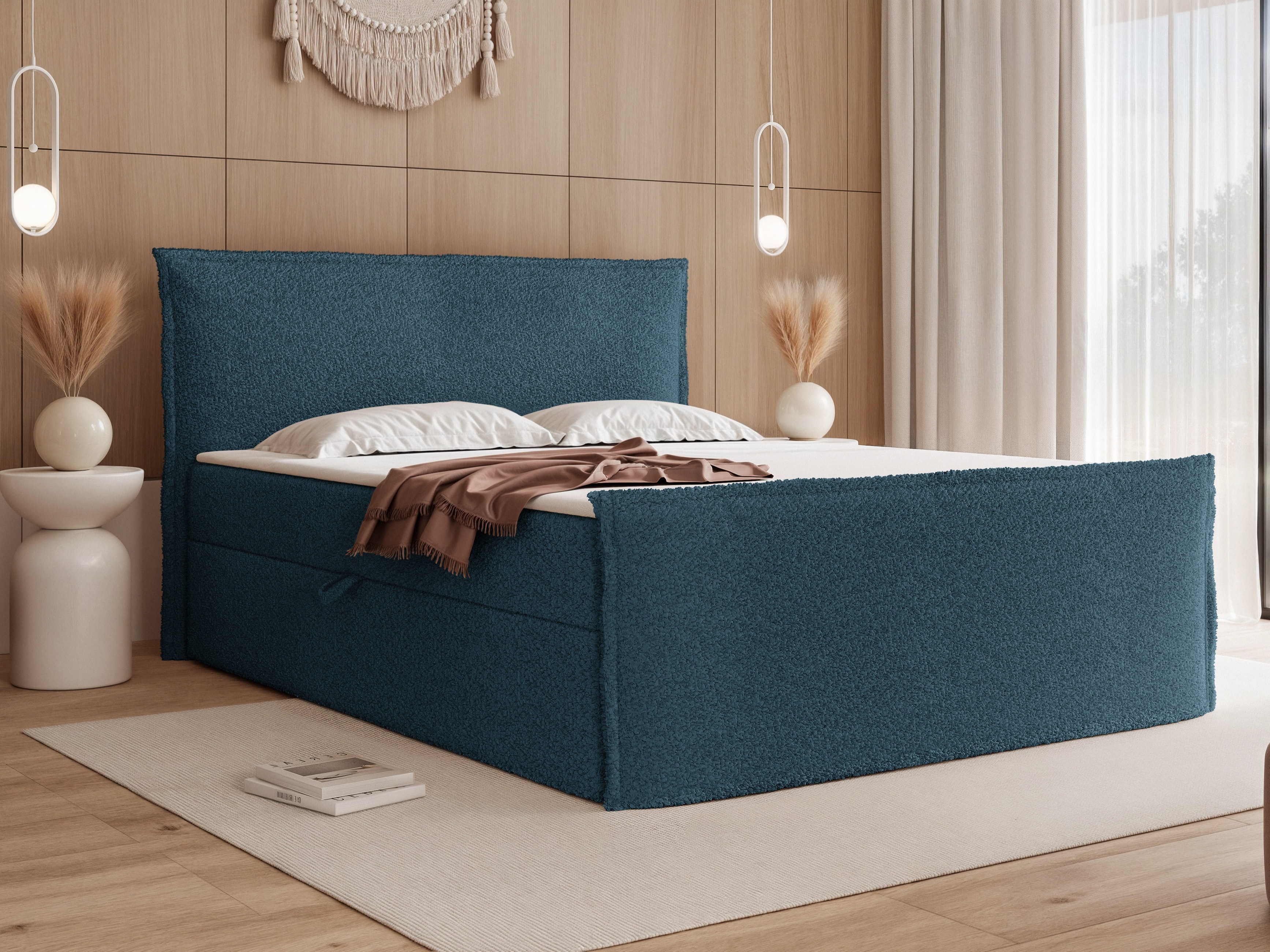 Boxspring postelja Martinez 122 (Coral 10)