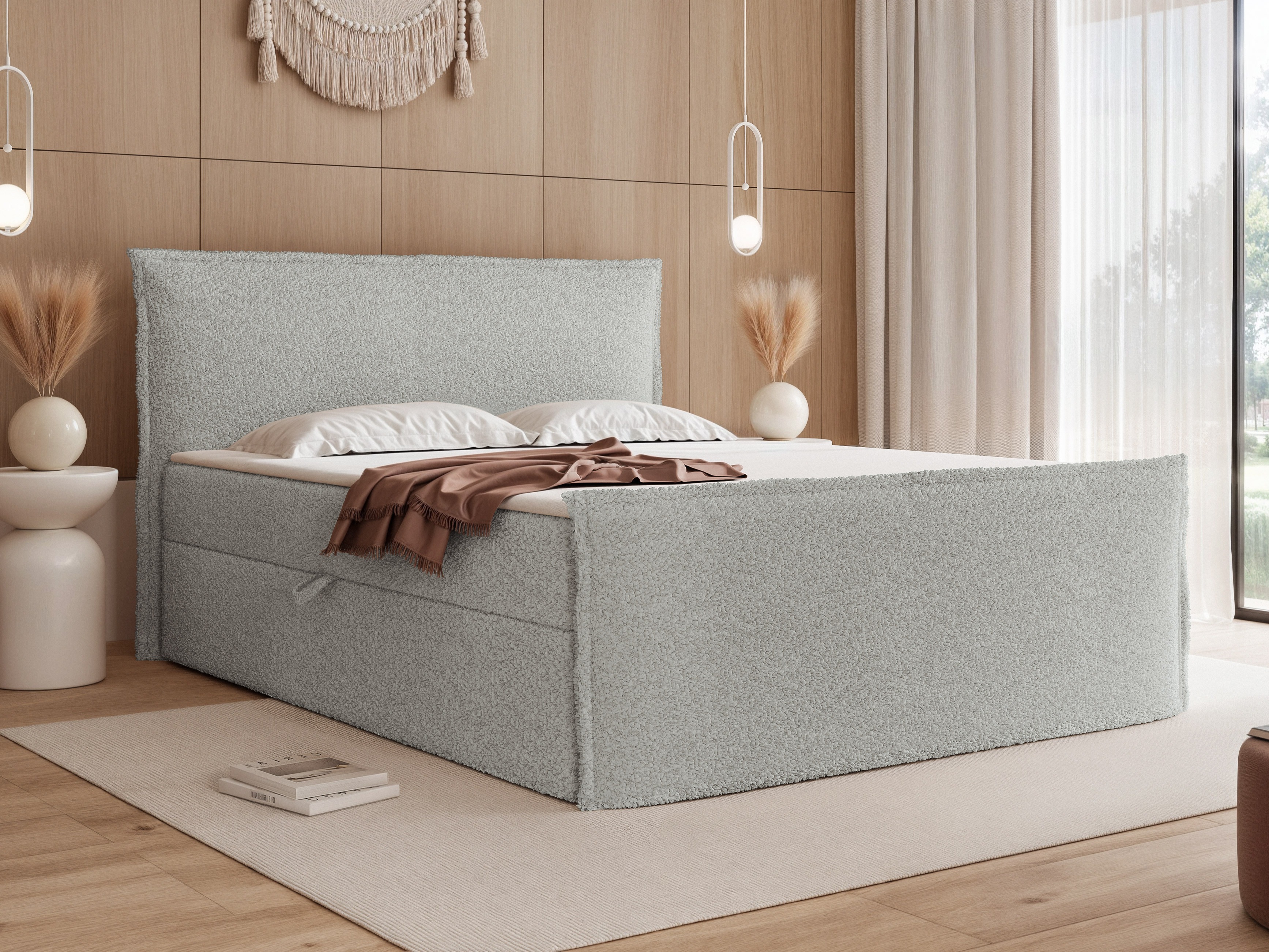 Boxspring postelja Martinez 122 (Coral 85)