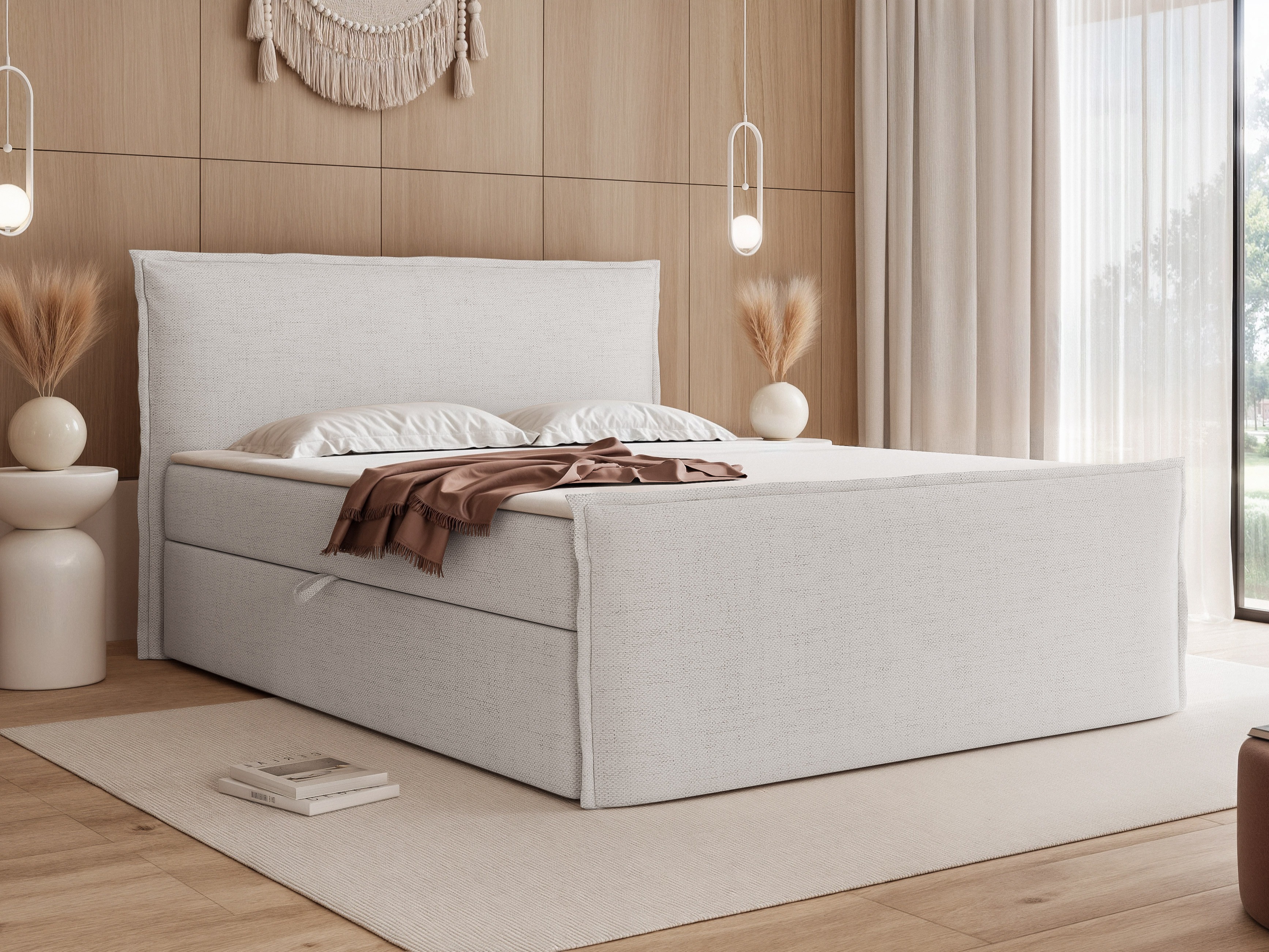 Boxspring postelja Martinez 122 (Moly 70)
