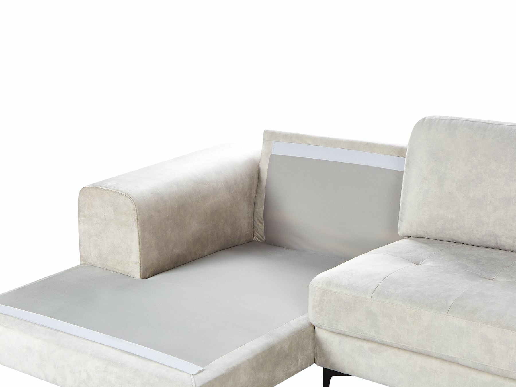 Kotna garnitura Berwyn 2825 (Svetlo bež)