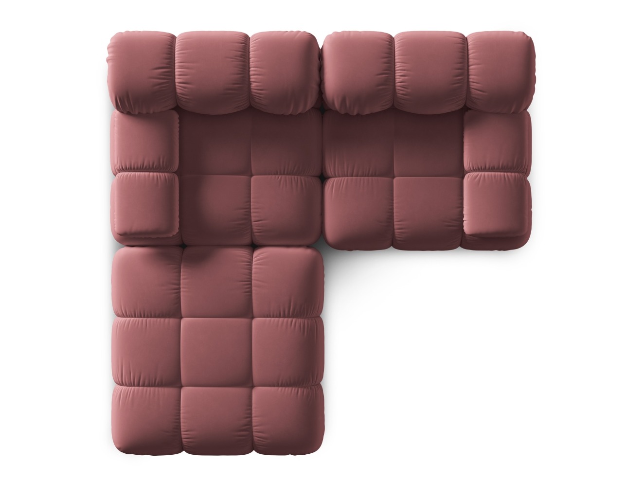 Modularna kotna sedežna garnitura Caltenu 102 (Bluvel 52)