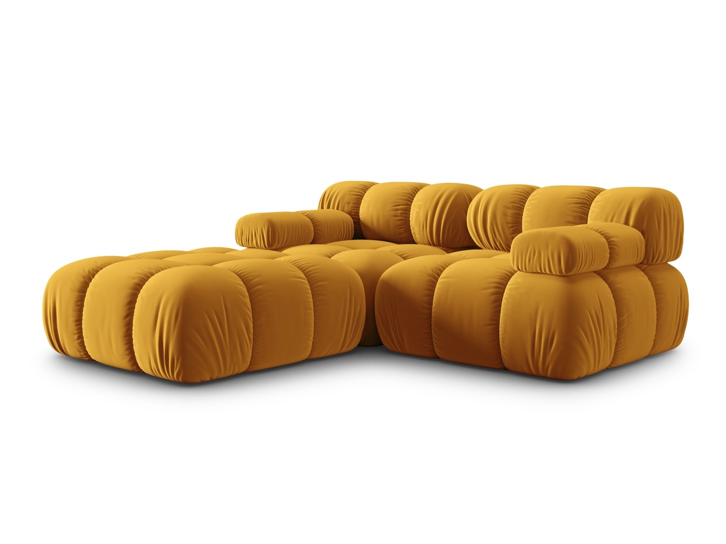 Modularna kotna sedežna garnitura Caltenu 102 (Bluvel 68)