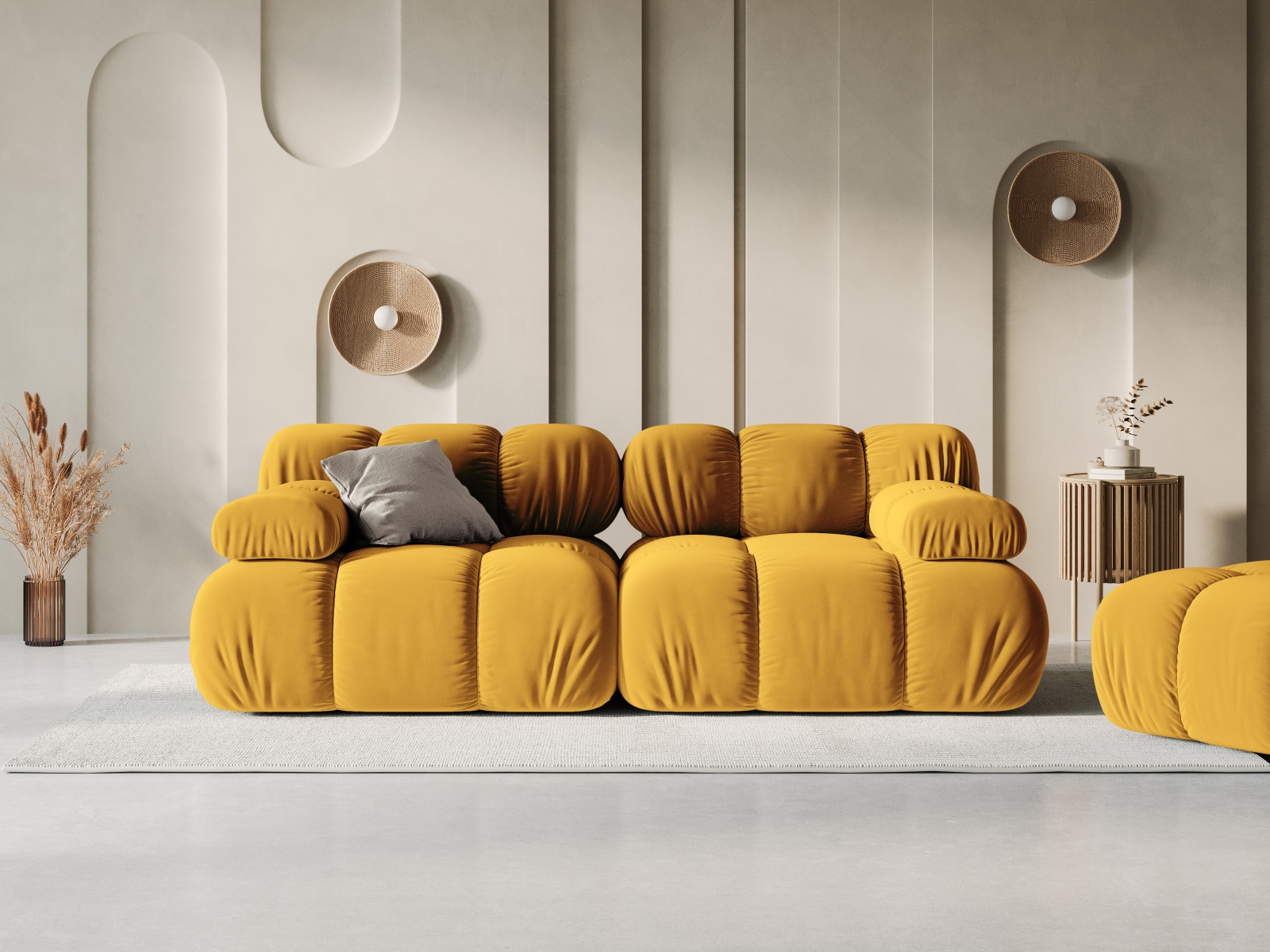 Modularni kavč Caltenu 100 (Bluvel 68)