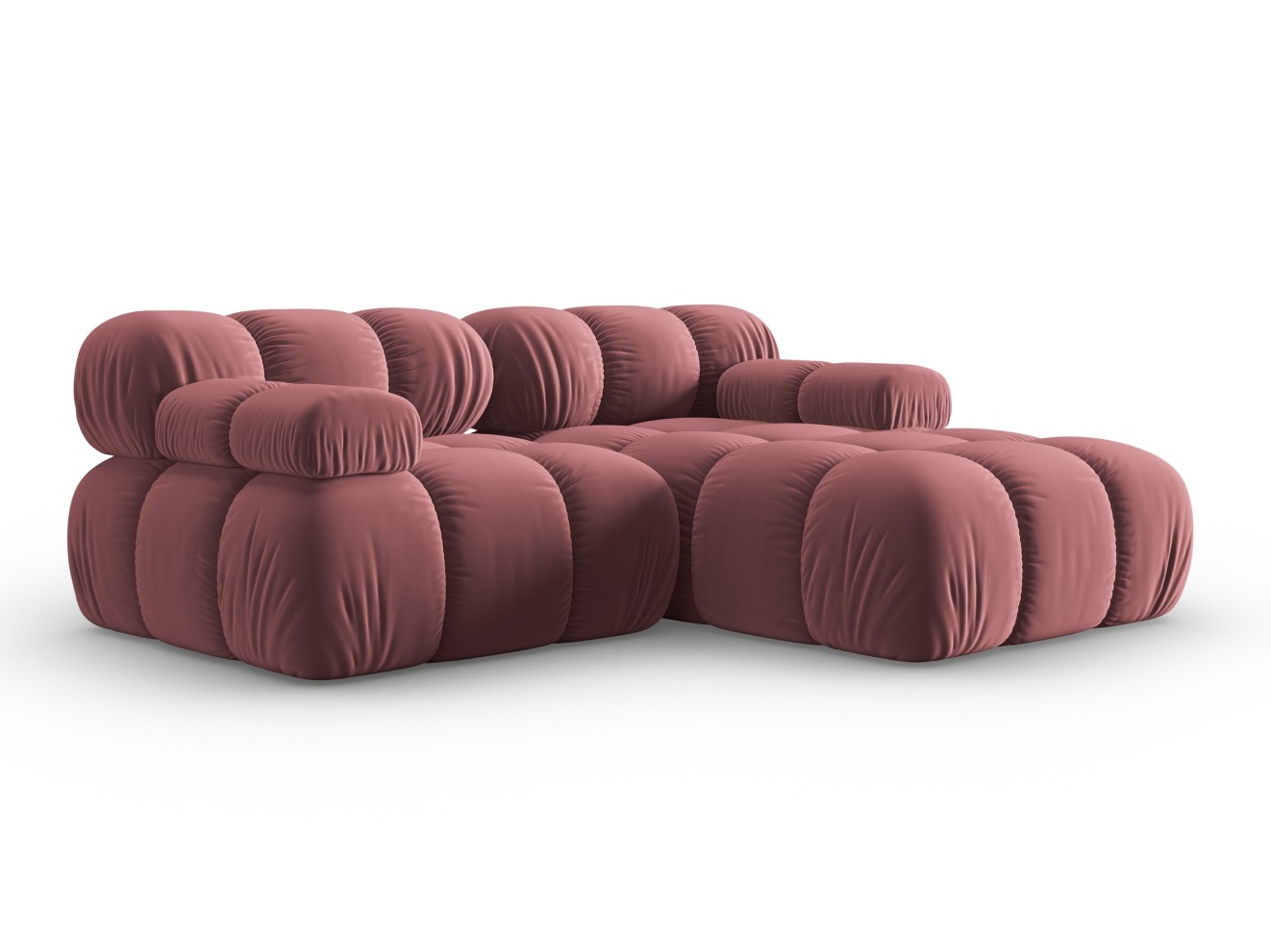 Modularna kotna sedežna garnitura Caltenu 105 (Bluvel 52)