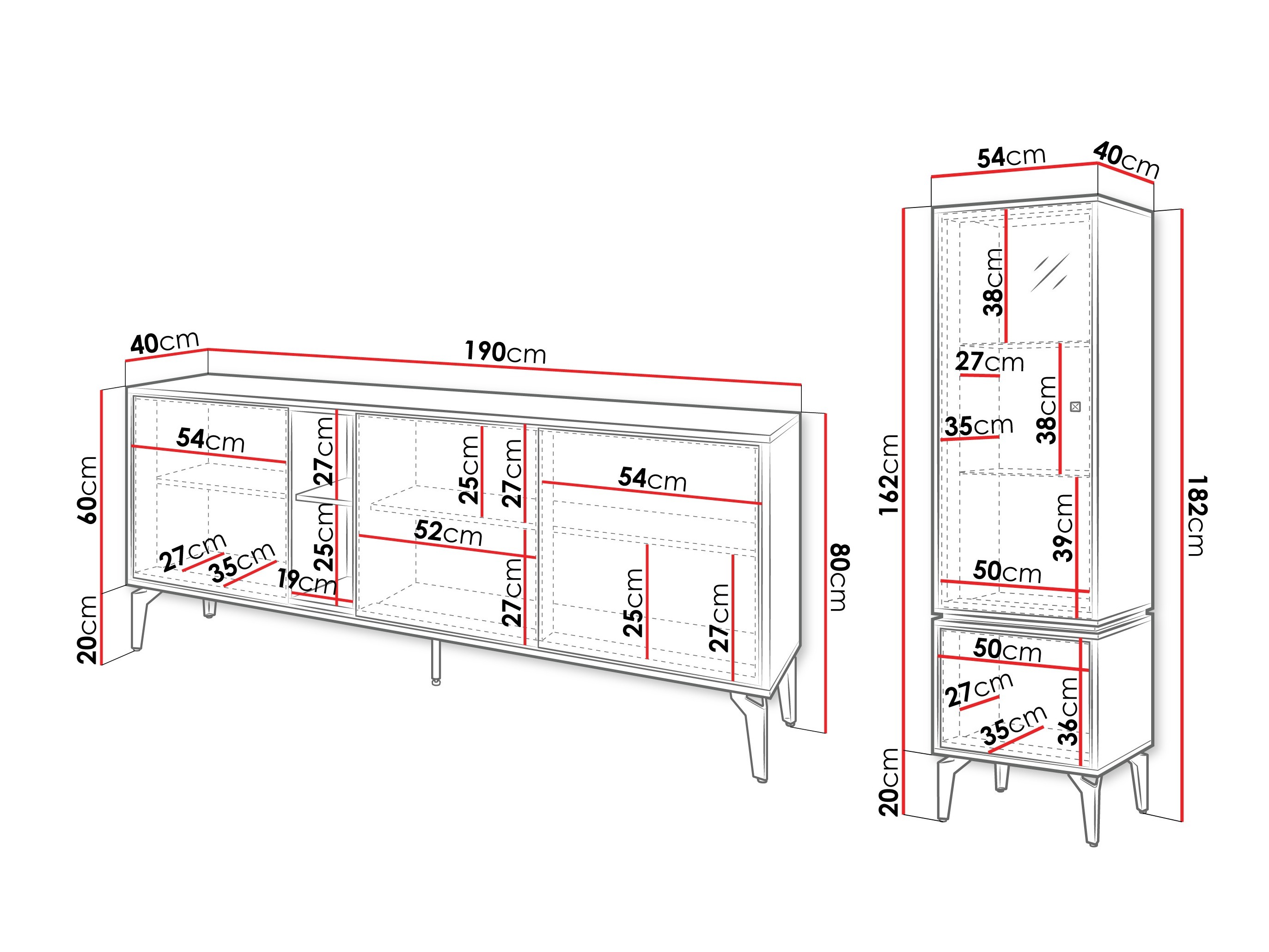 Komplet za dnevno sobo Cornovu 104