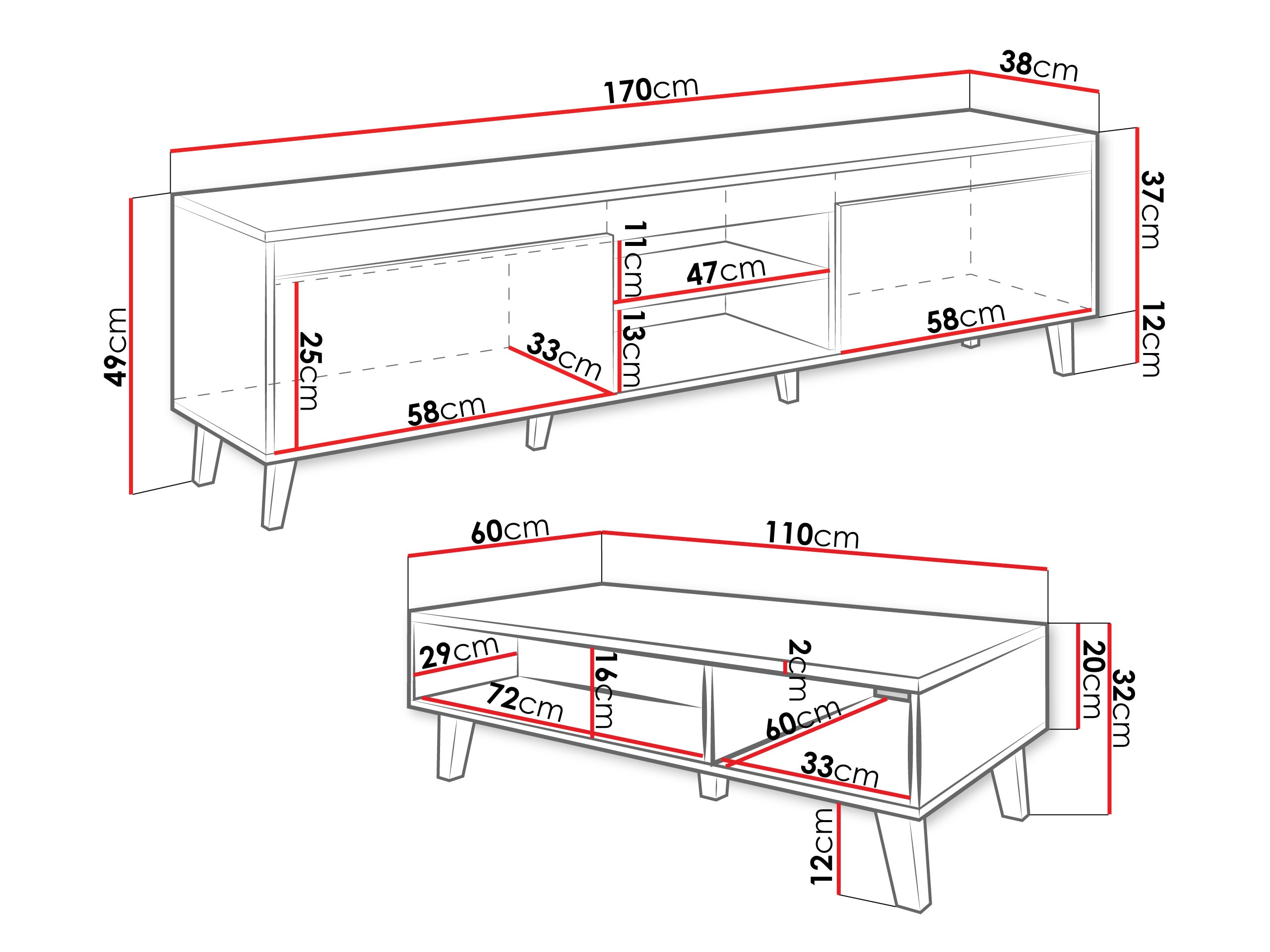 Komplet za dnevno sobo Munus I