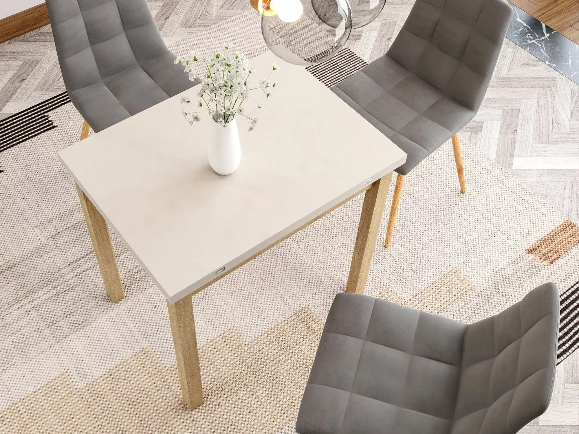 Miza Detroit 888 (Kašmir + Hrast)