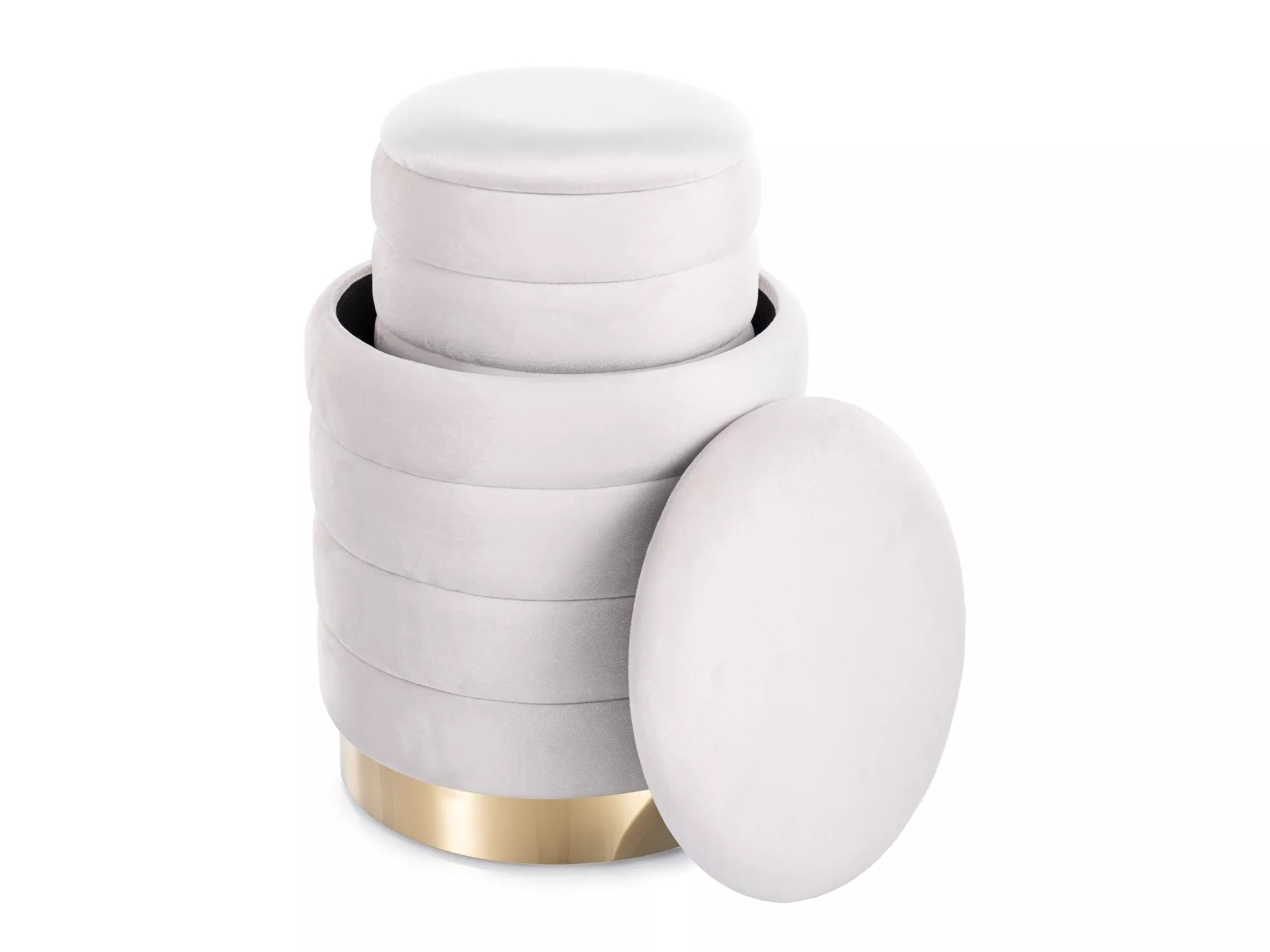 Komplet taburejev Detroit 906 (Svetlo bež)