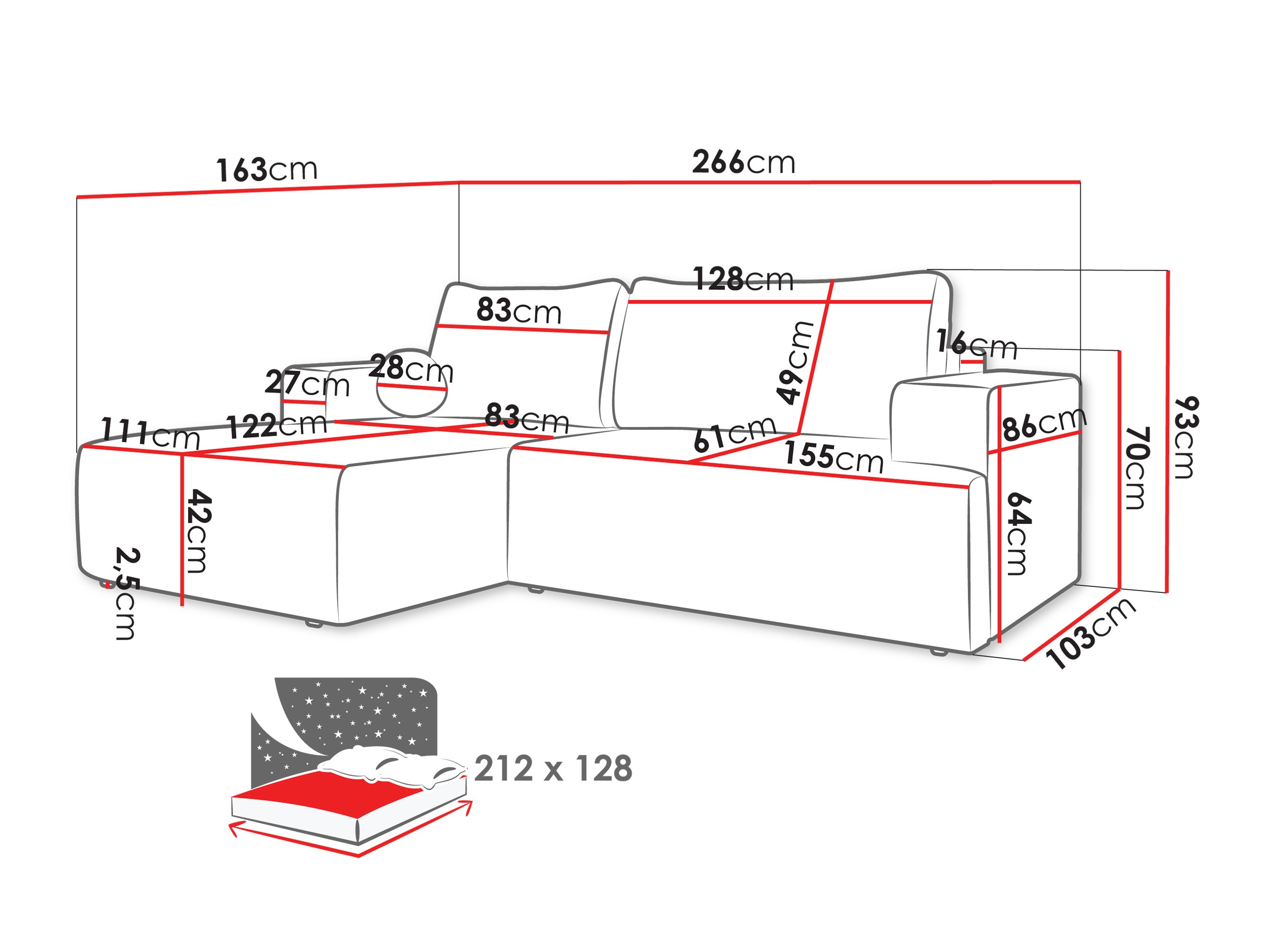 Kotna garnitura Comfivo 456 (Wave 09)