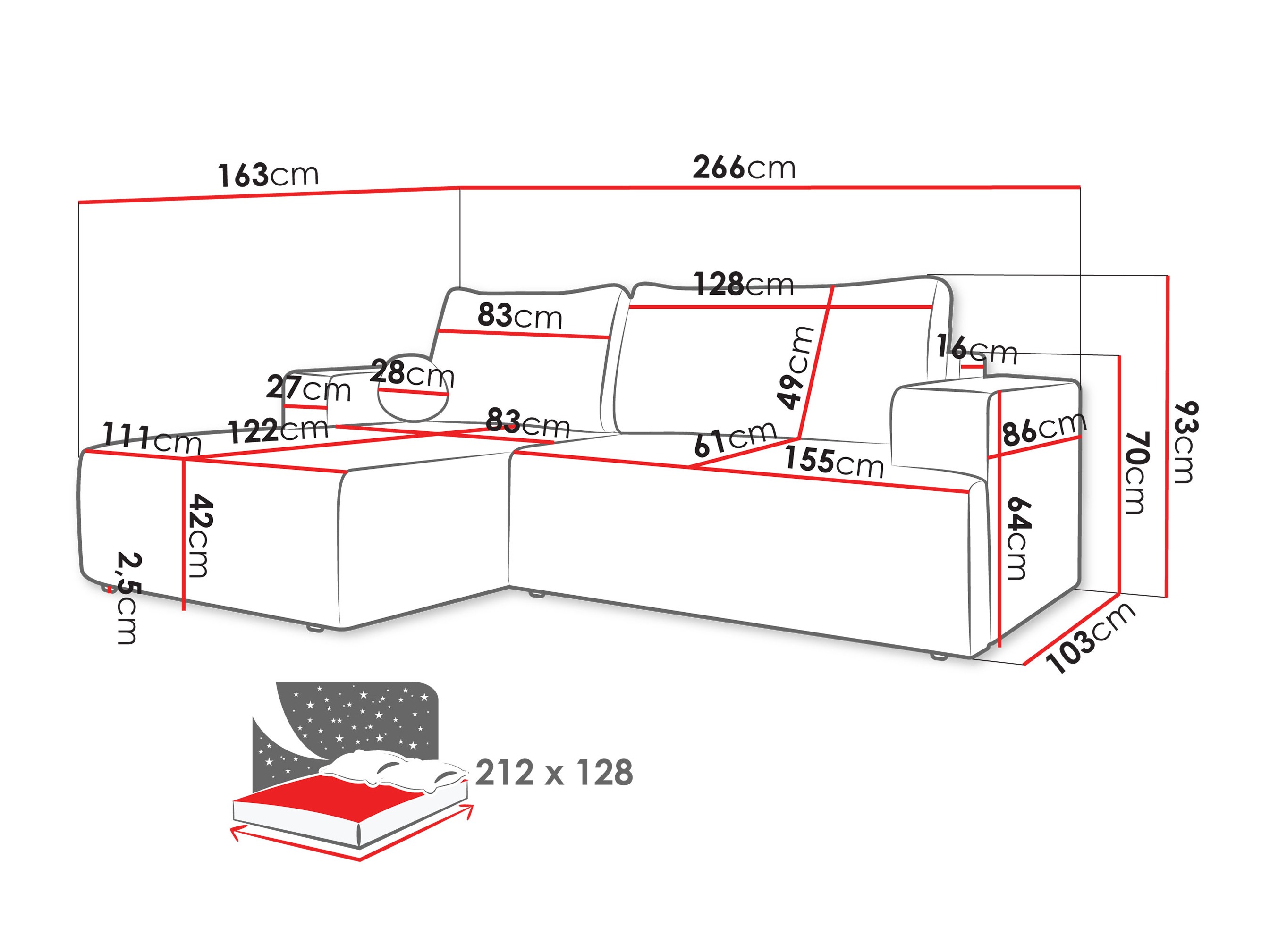 Kotna garnitura Comfivo 456 (Wave 15)