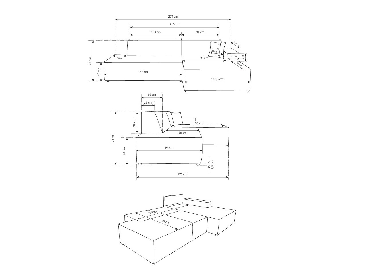 Kotna garnitura Kingston 187 (Tilia 03)