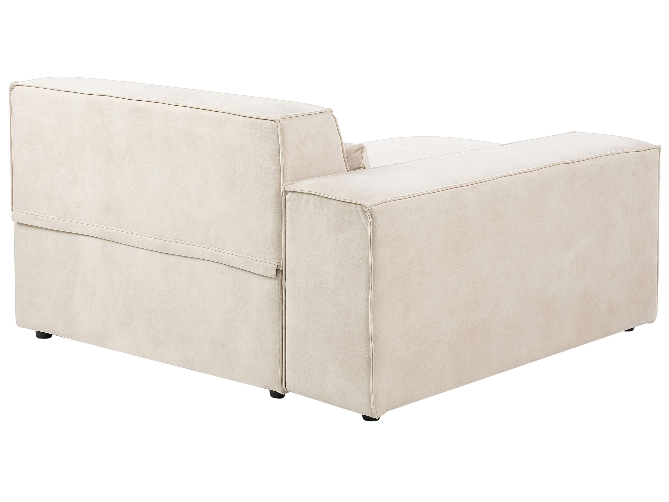 Modularna kotna sedežna garnitura Tivsora 100 (Svetlo bež)