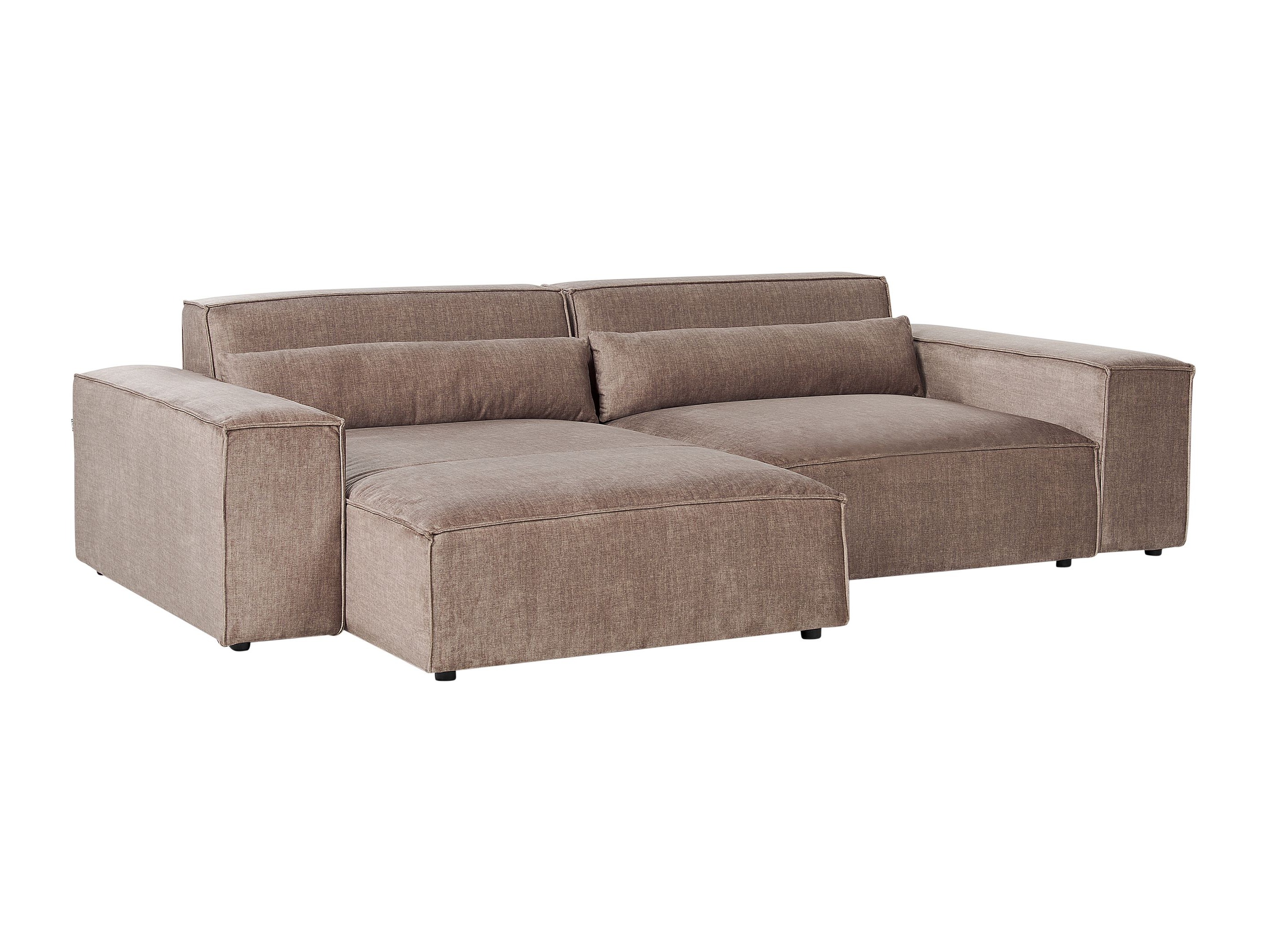 Kotna garnitura Berwyn 2840 (Svetlo rjava)