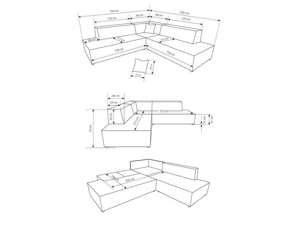 Kotna garnitura Kingston 188 (Tilia 01)