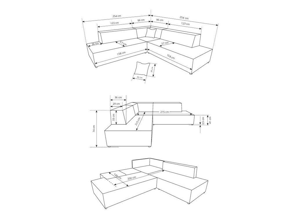 Kotna garnitura Kingston 188 (Tilia 03)