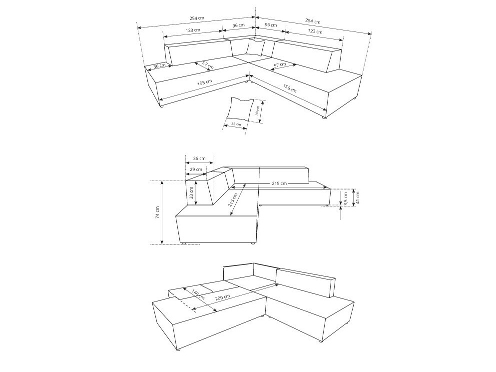 Kotna garnitura Kingston 188 (Tilia 11)