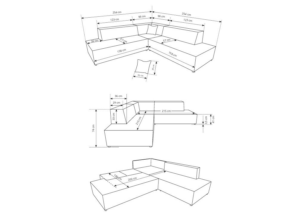 Kotna garnitura Kingston 188 (Tilia 85)