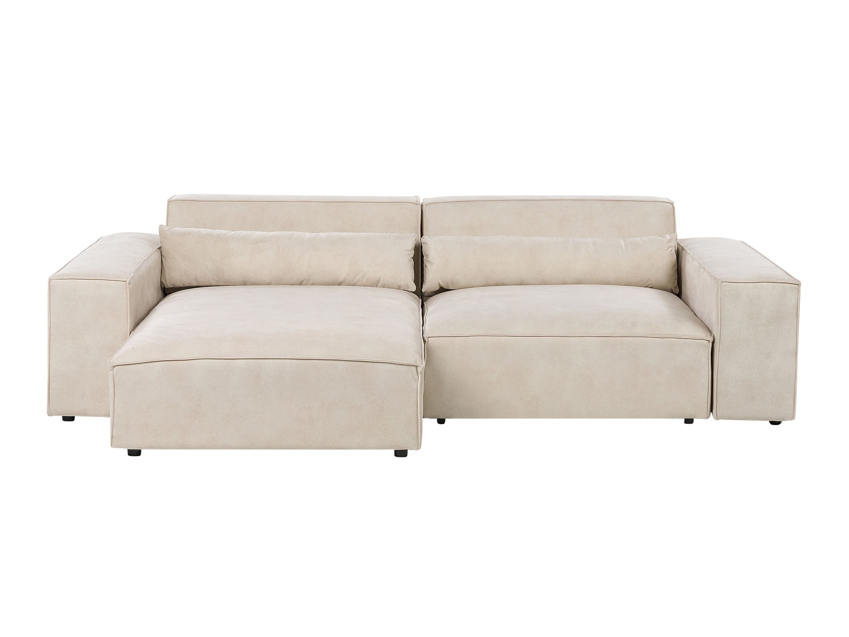 Modularna kotna sedežna garnitura Tivsora 100 (Svetlo bež)