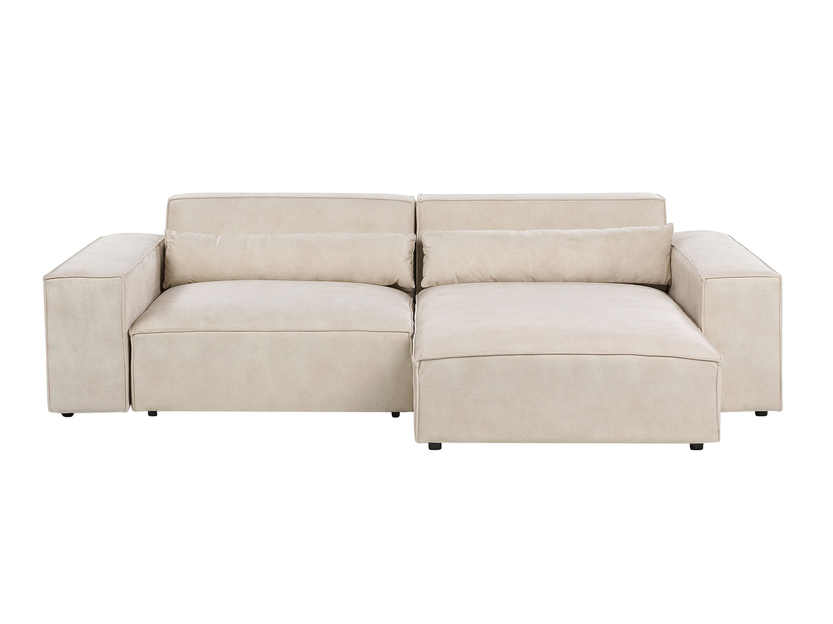 Modularna kotna sedežna garnitura Tivsora 100 (Svetlo bež)