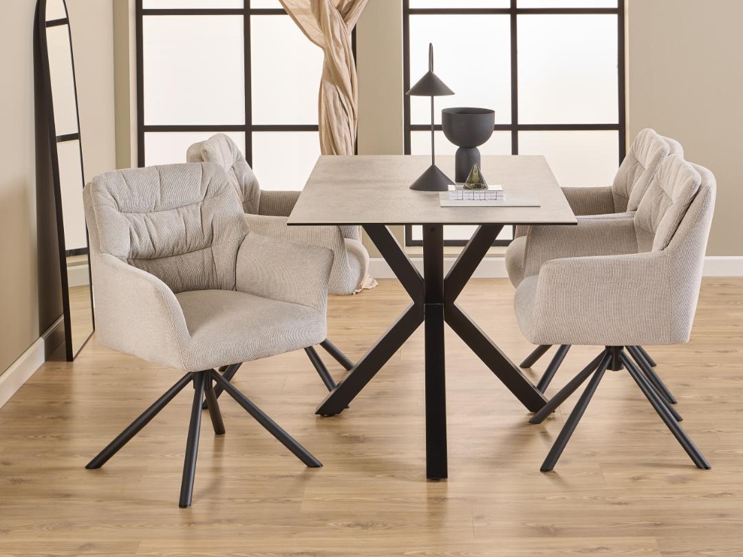 Miza Norsica 918 (Siva + Črna)