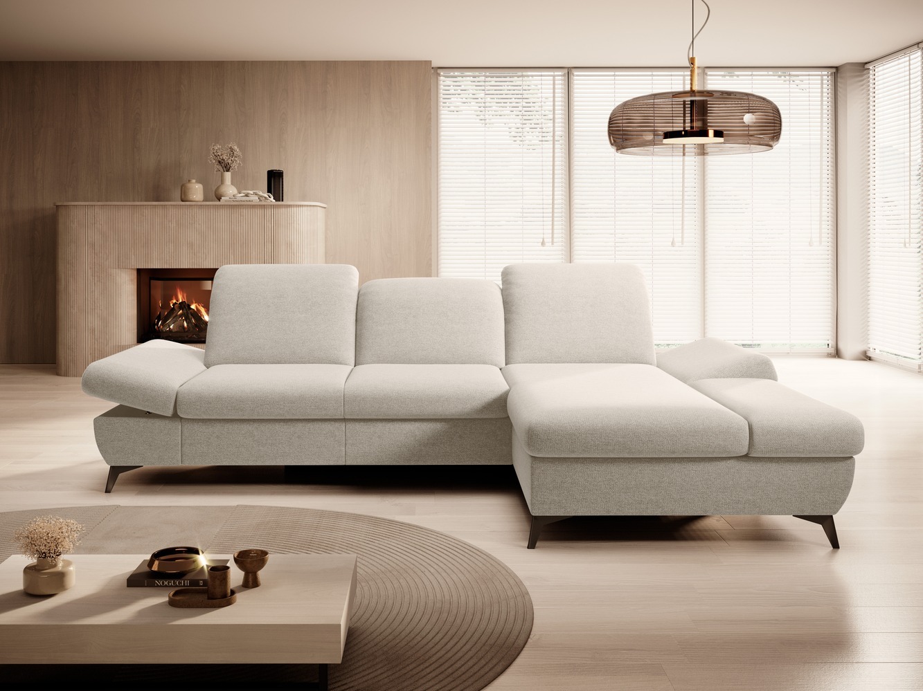 Kotna garnitura Kingston 190 (Loft 01)