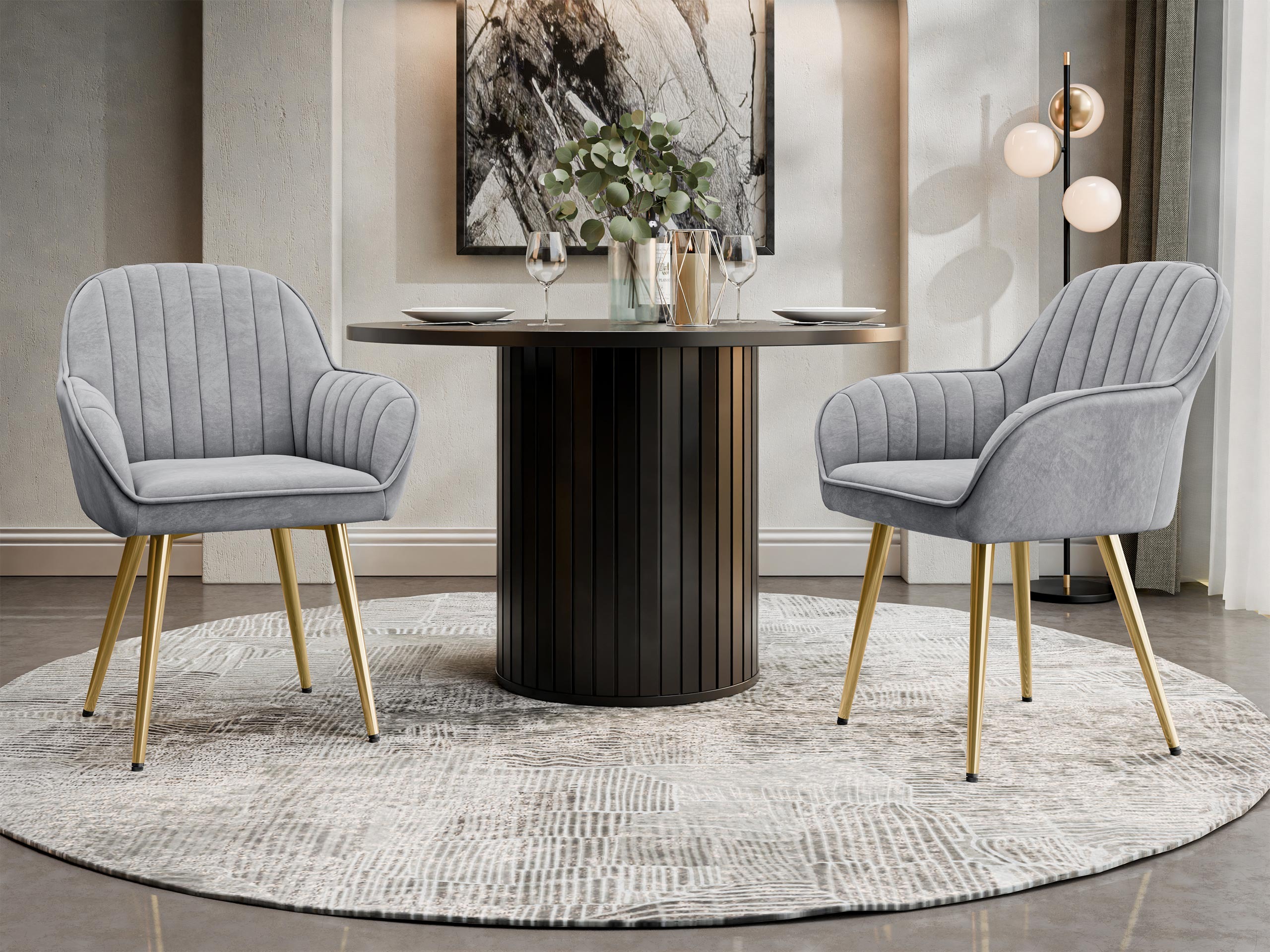 Stol Comfivo 457 (Siva)