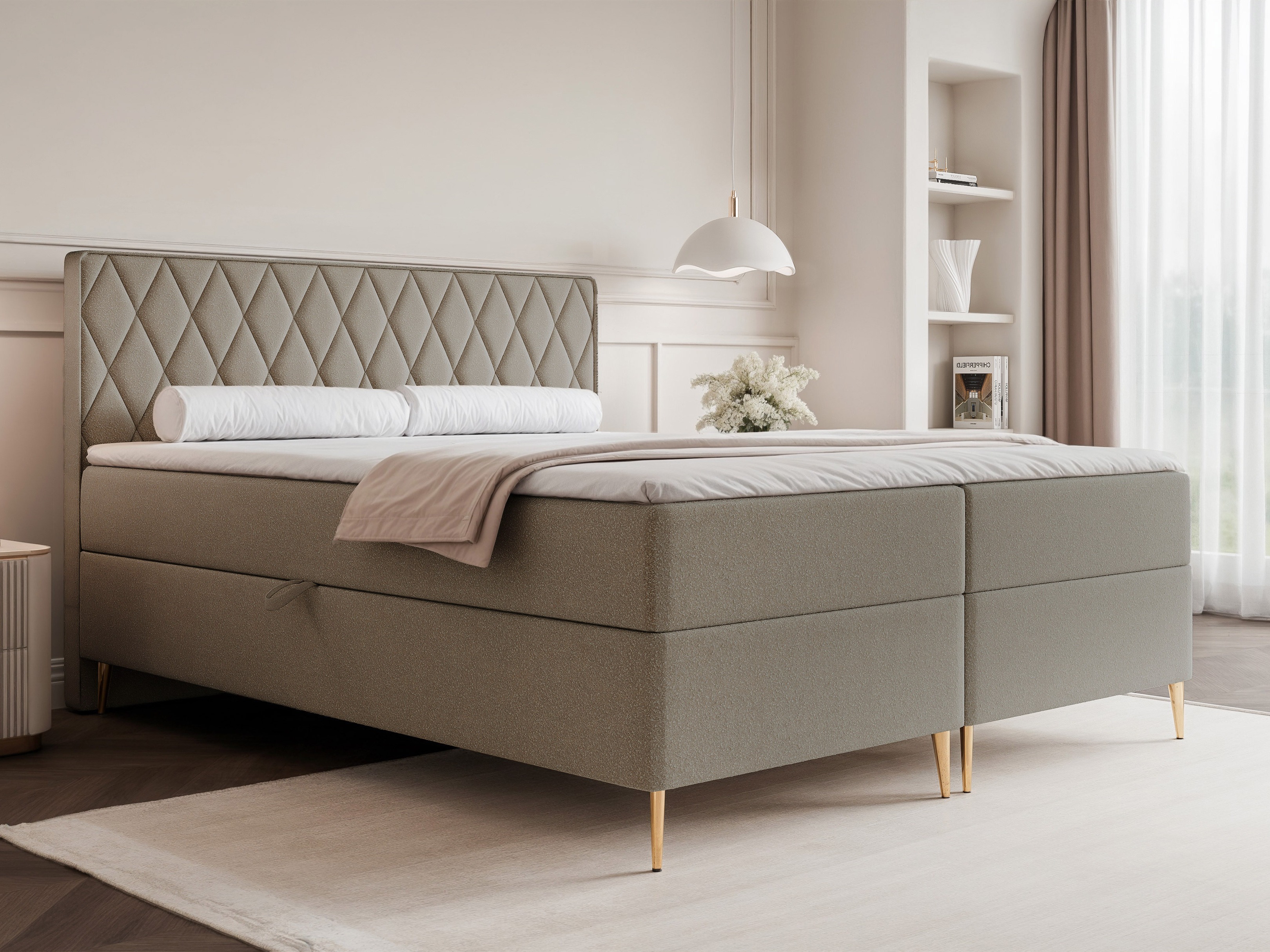 Boxspring postelja Martinez 110 (Melody 12)