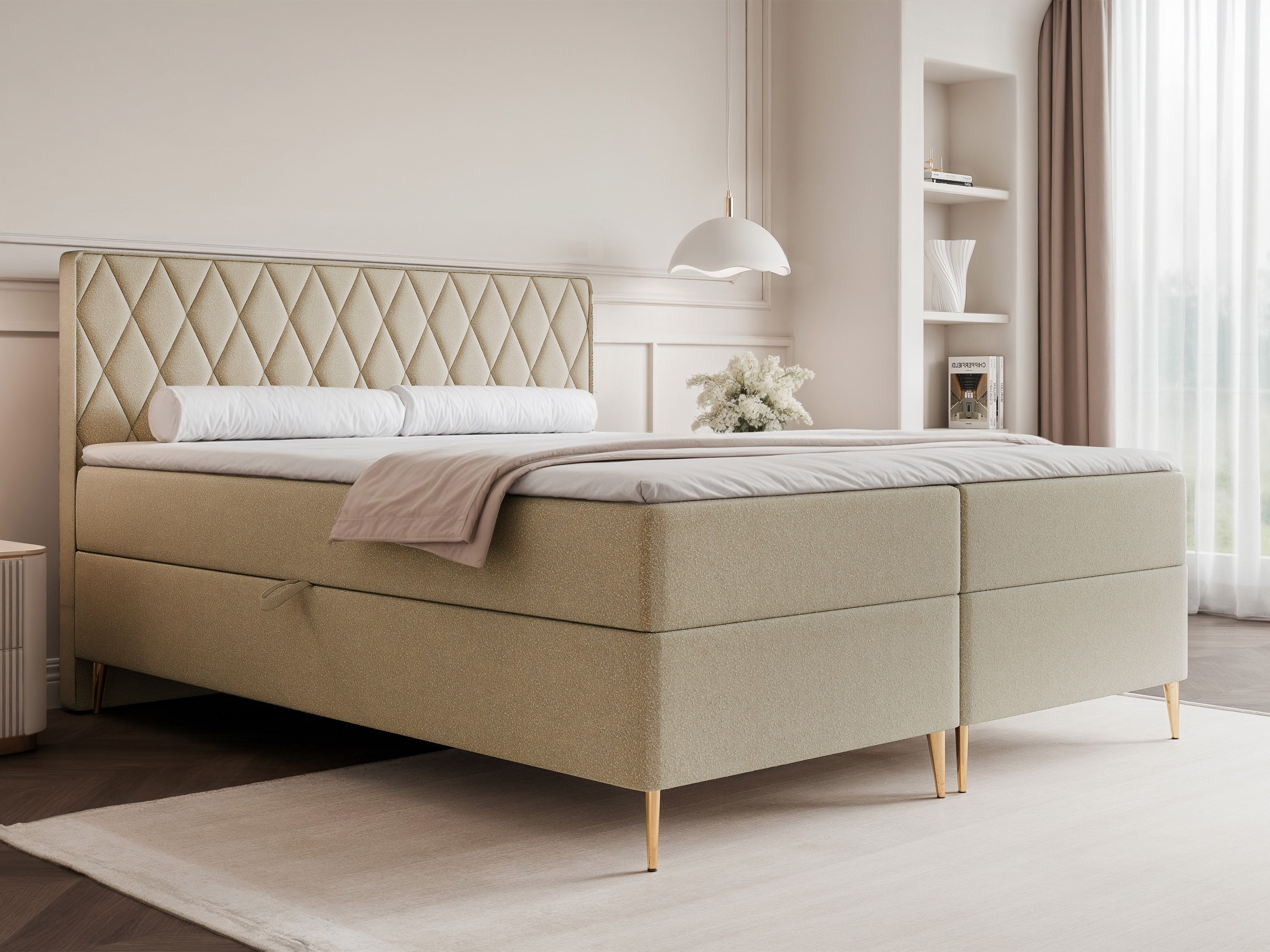 Boxspring postelja Martinez 110 (Melody 13)