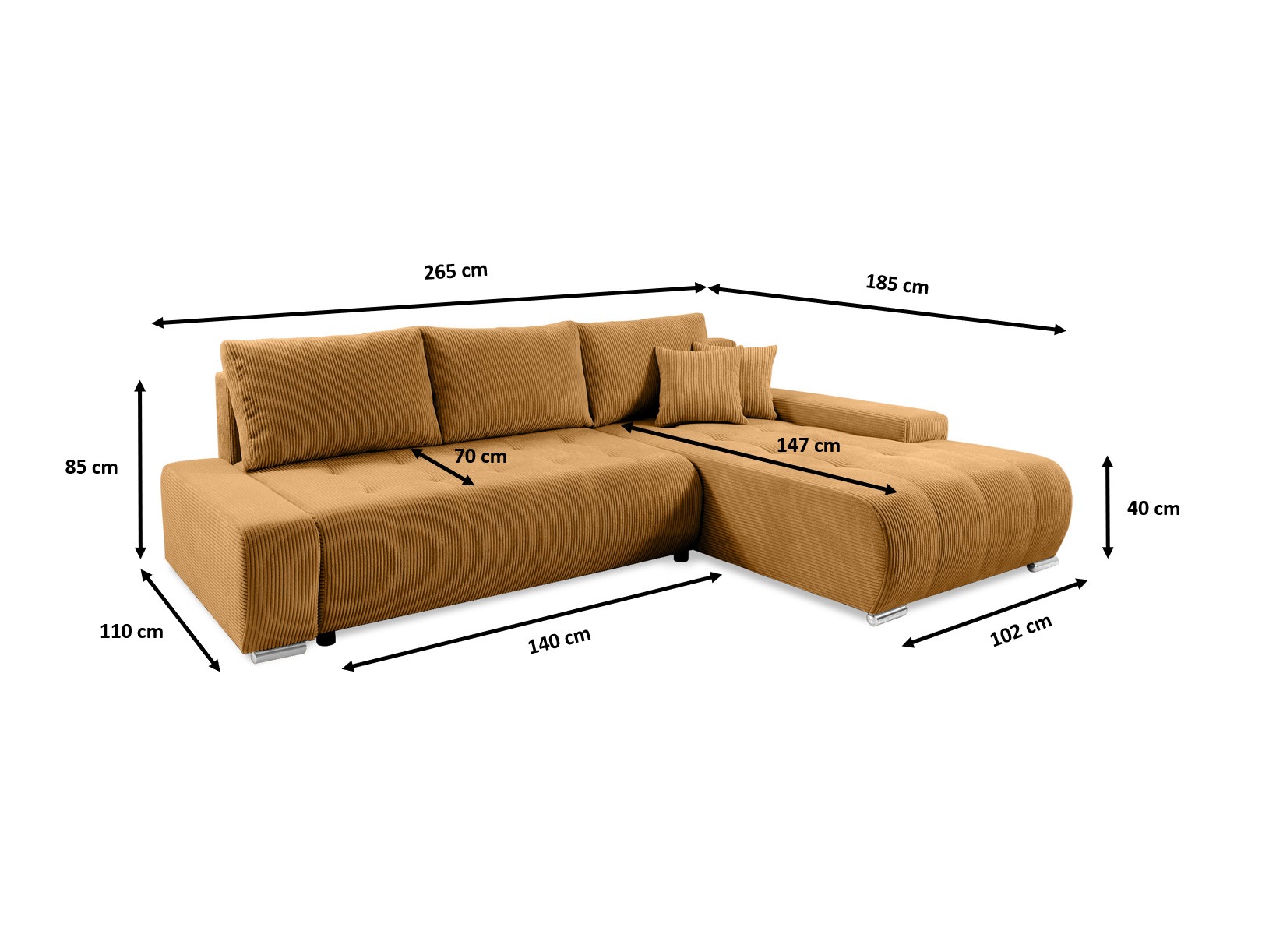 Kotna garnitura Franklin 110 (Poso 01)