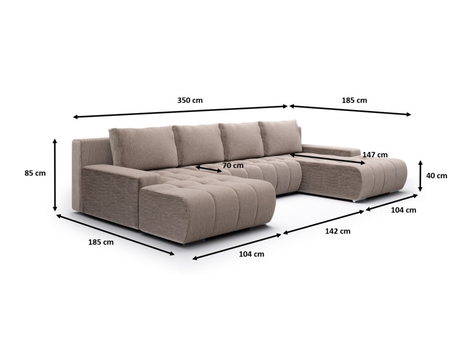 Kotna garnitura Franklin 115 (Poso 02)