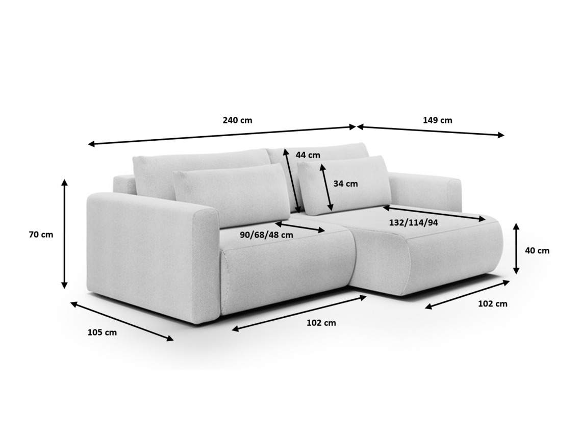 Kotna garnitura Franklin 125 (Curio 09)