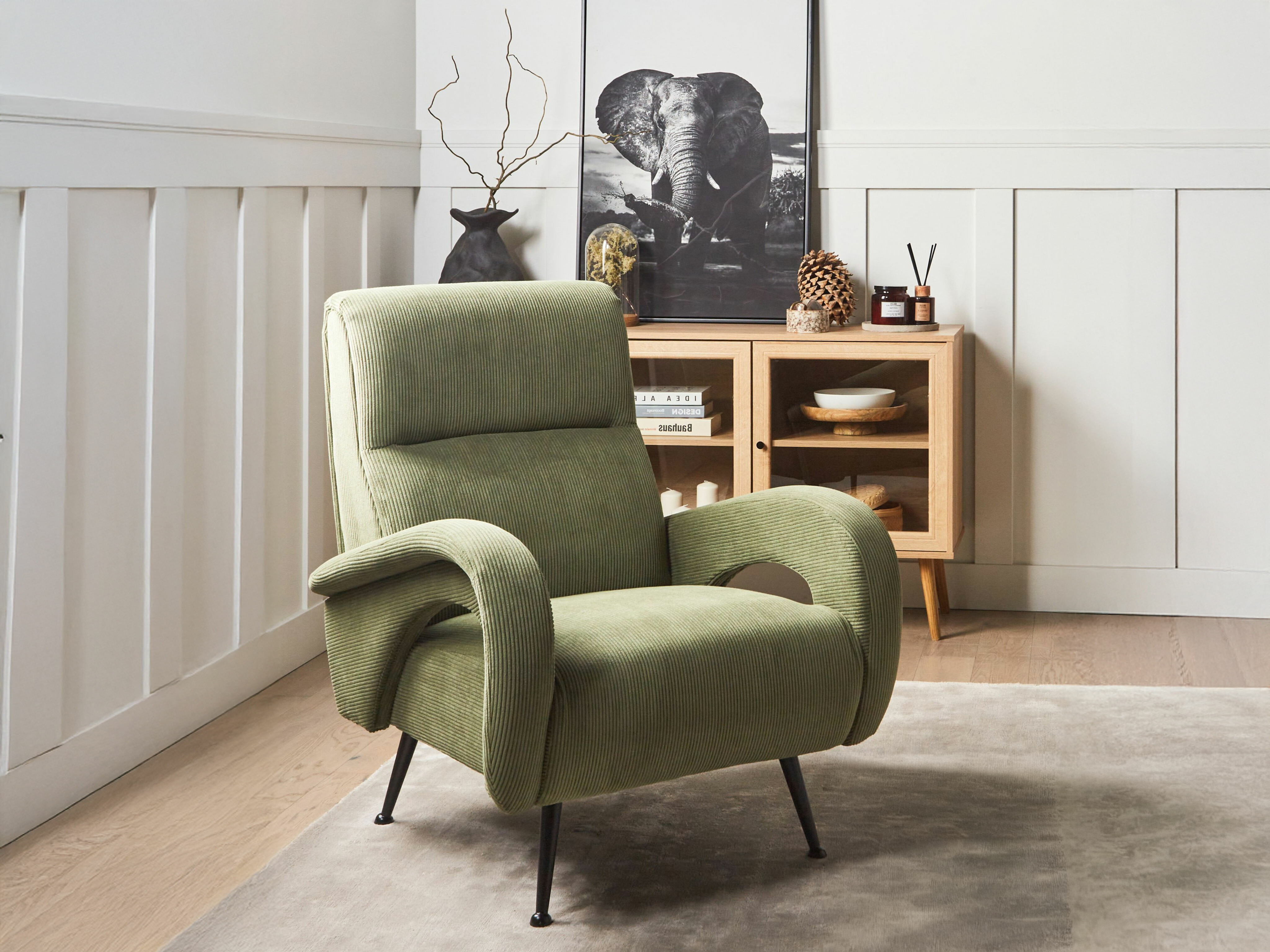 Fotelj Berwyn 1349 (Zelena)