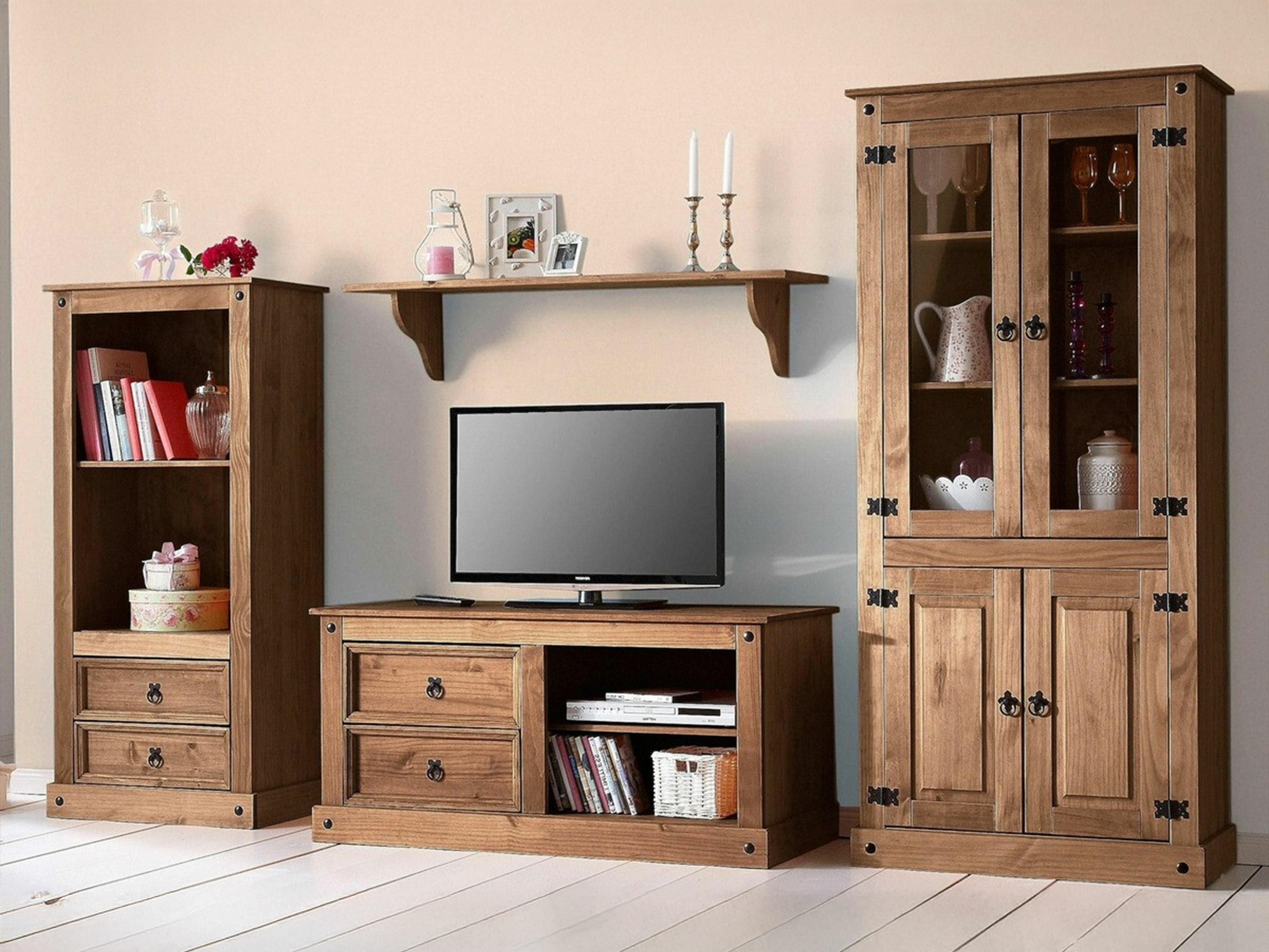 Komplet za dnevno sobo Sonlive 111 (Rjava)