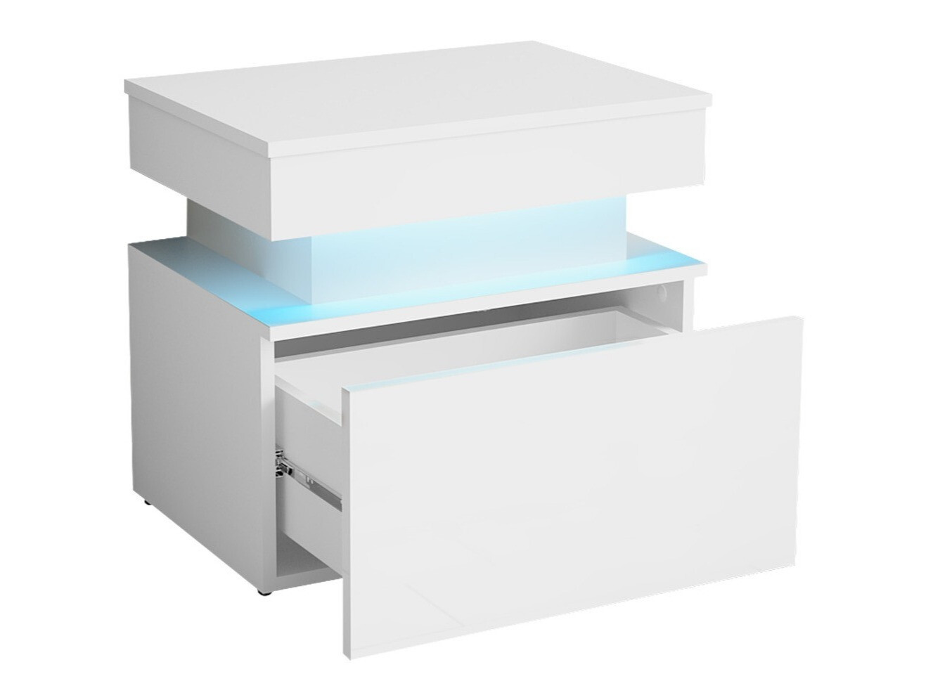 Nočna omarica Monfero (Črna + Sijaj črna)