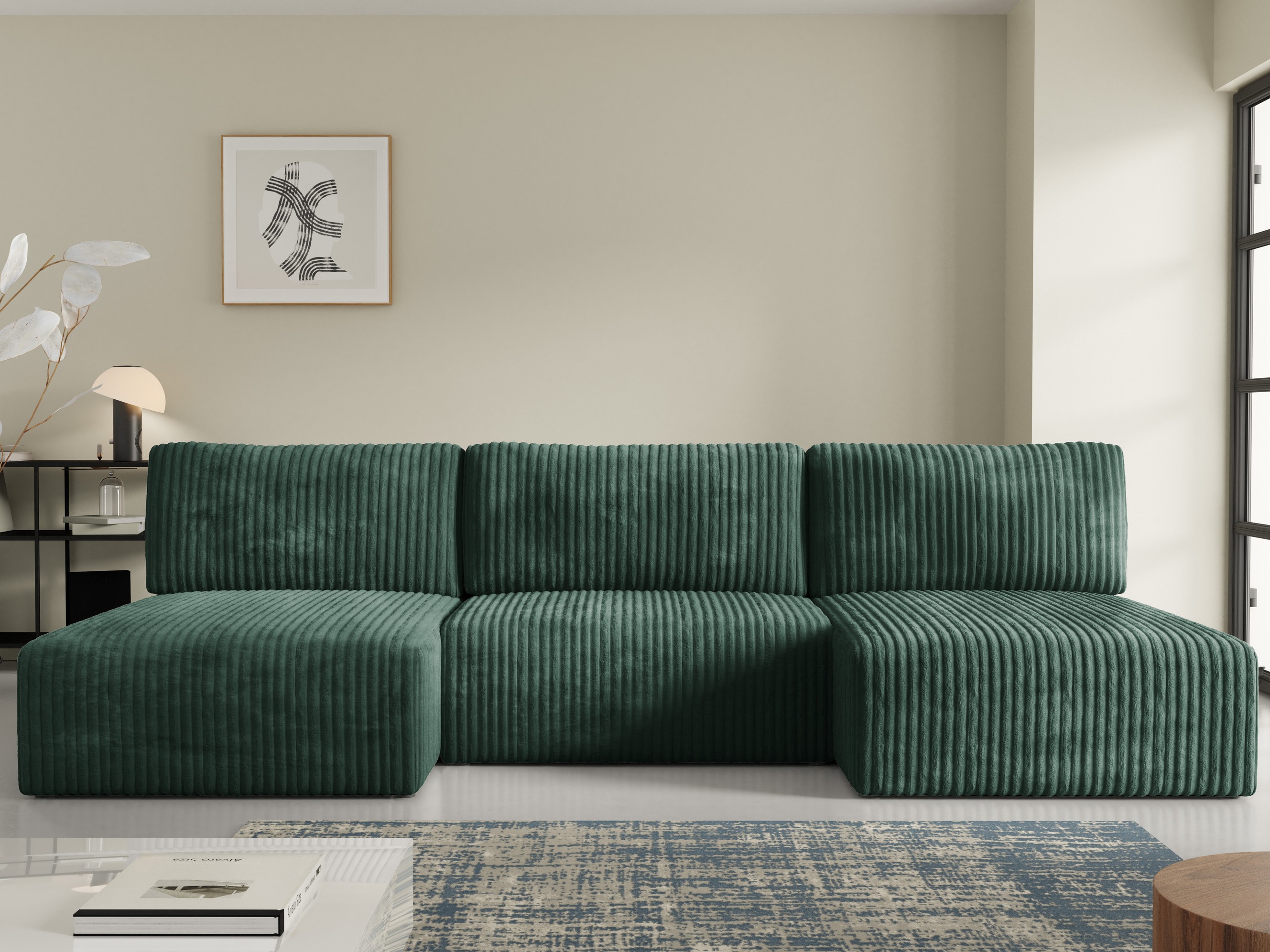 Modularna kotna sedežna garnitura Franklin 156 (Tilia 39)