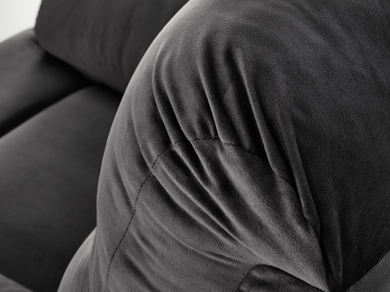 Fotelj s počivalnikom Houston 1856 (Črna)