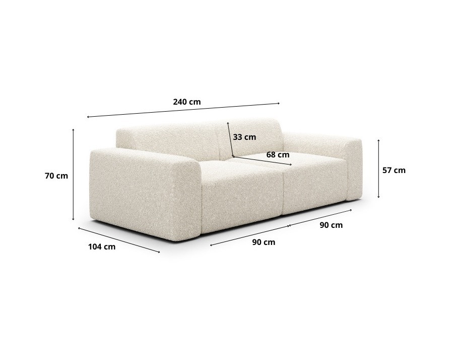 Modularni kavč Romenoi 100 (Centaur 03)