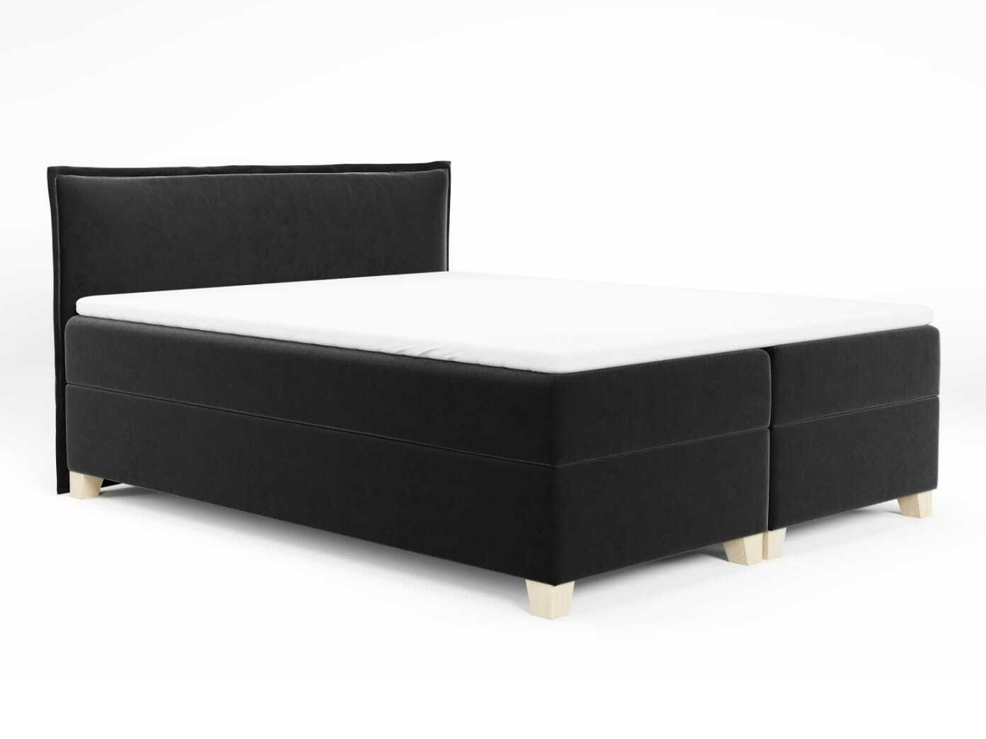 Boxspring postelja Franklin 165 (Kronos 07)