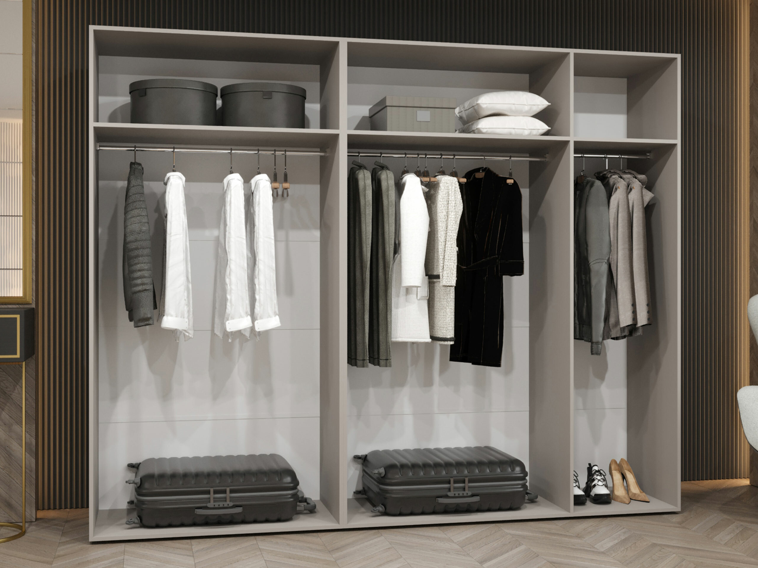 Garderobna omara Hartford 538 (Artisan hrast)