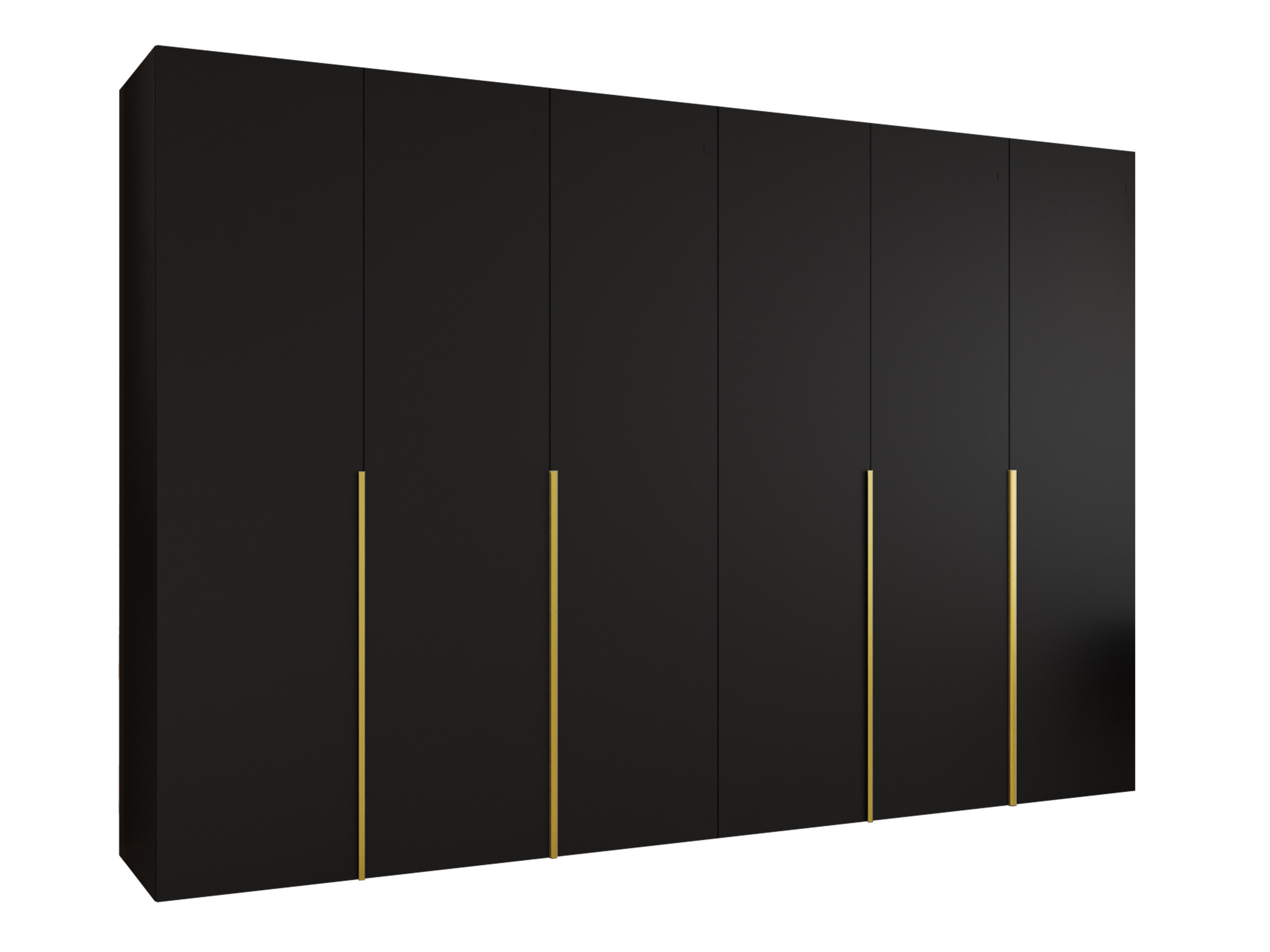 Garderobna omara Hartford 539 (Črna)