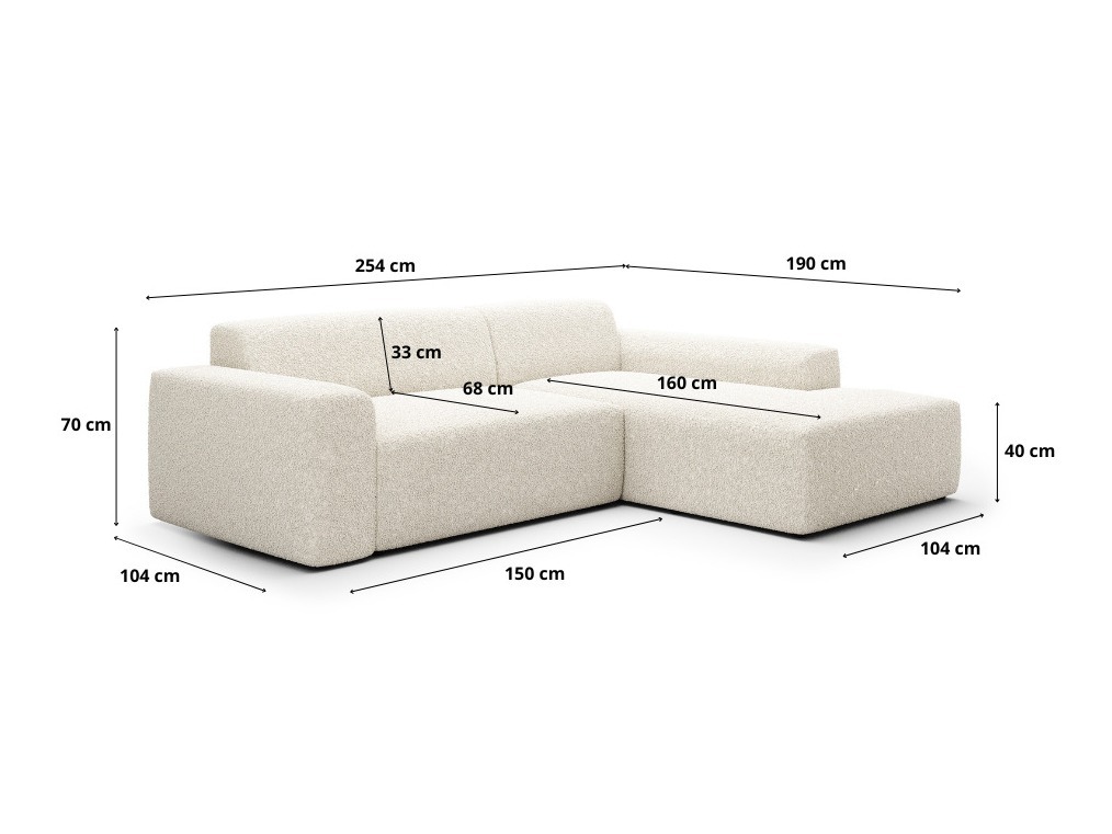 Modularna kotna sedežna garnitura Romenoi 101 (Centaur 01)