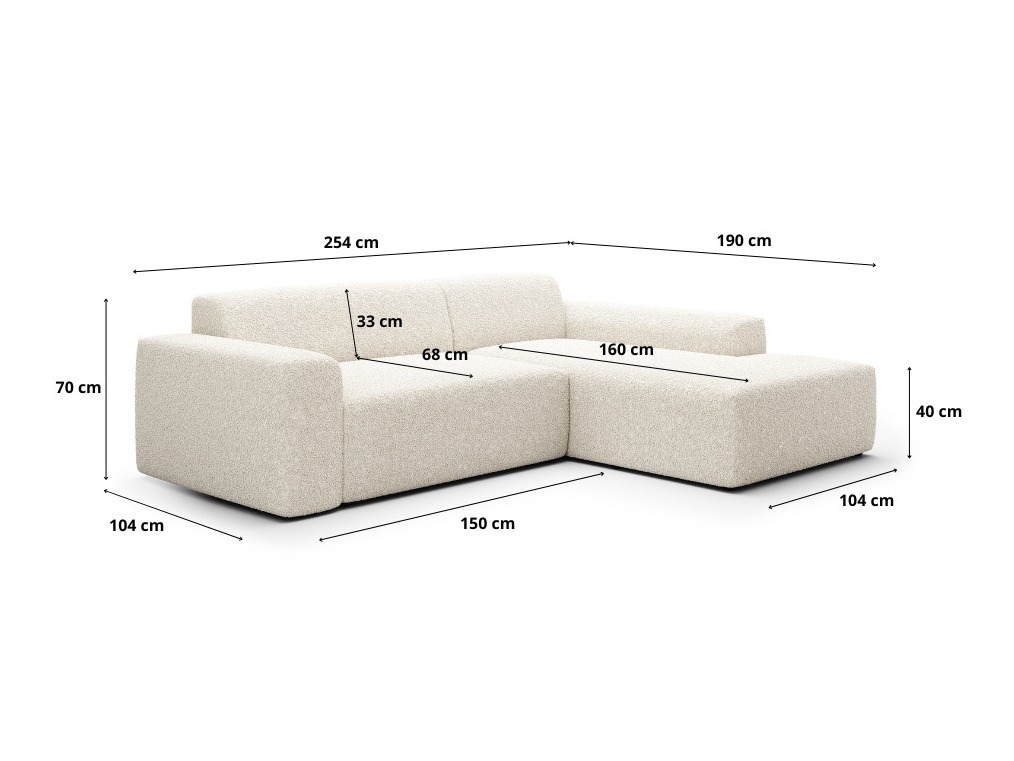Modularna kotna sedežna garnitura Romenoi 101 (Centaur 06)