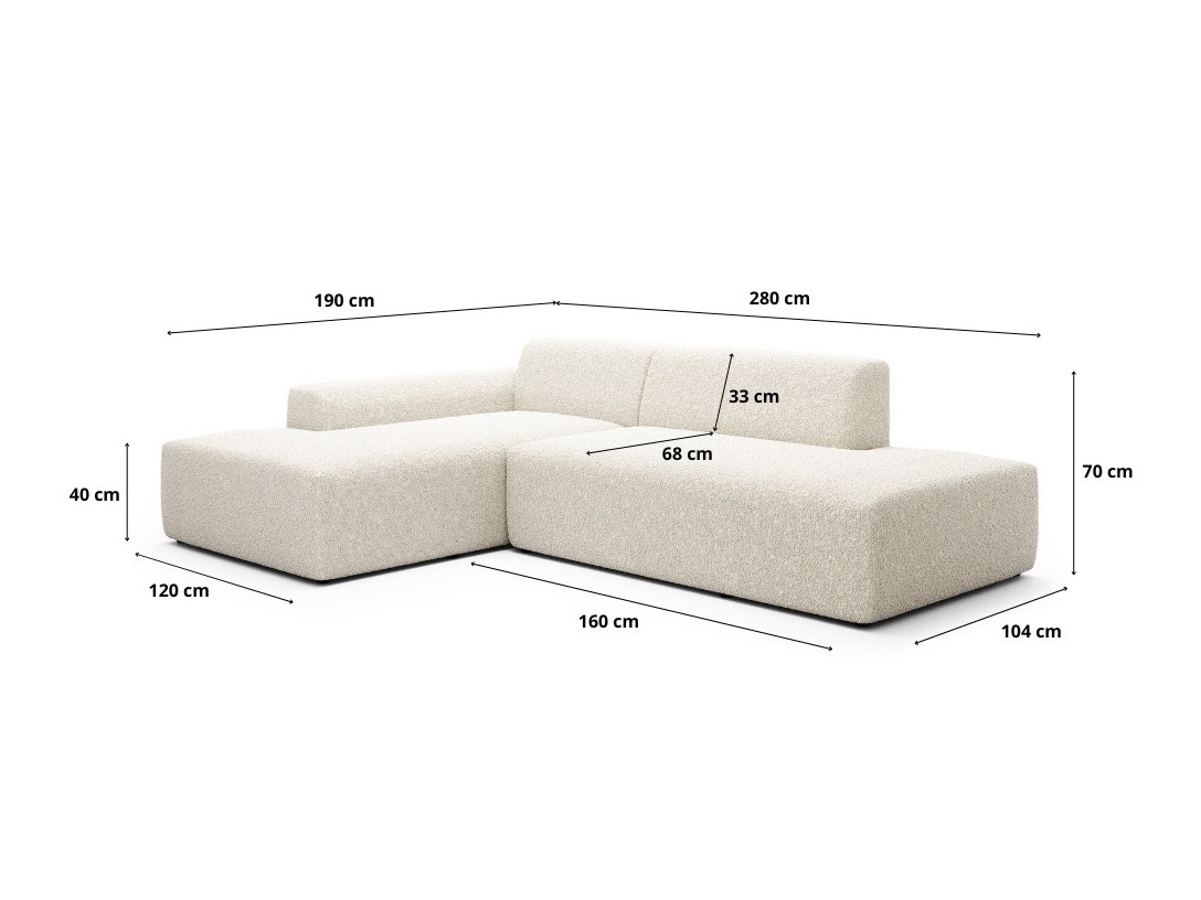 Modularna kotna sedežna garnitura Romenoi 102 (Centaur 15)