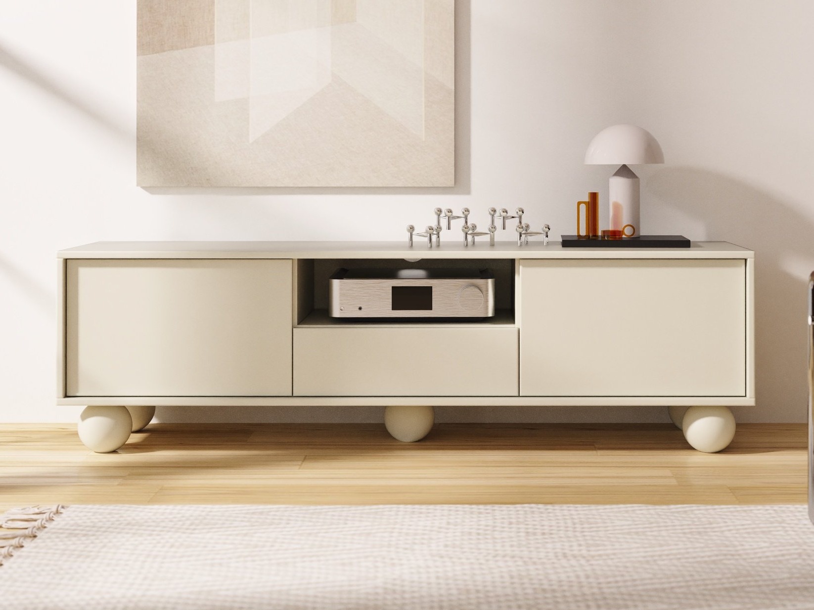 TV-omarica Burleson 391 (Bela)