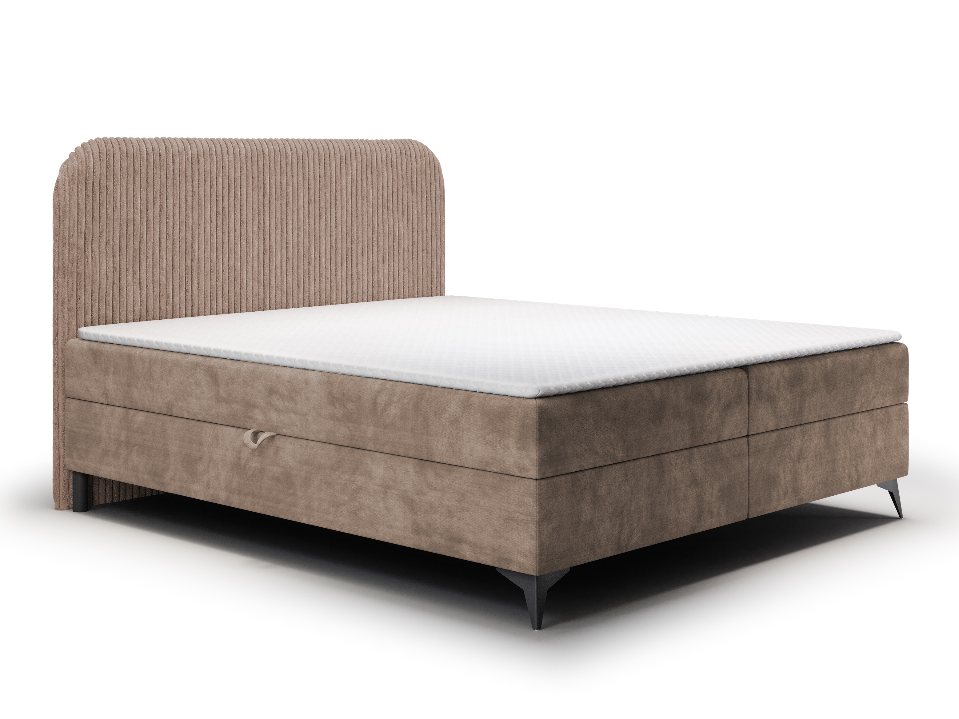 Boxspring postelja Franklin 173 (Tilia 17 + Manila 21)