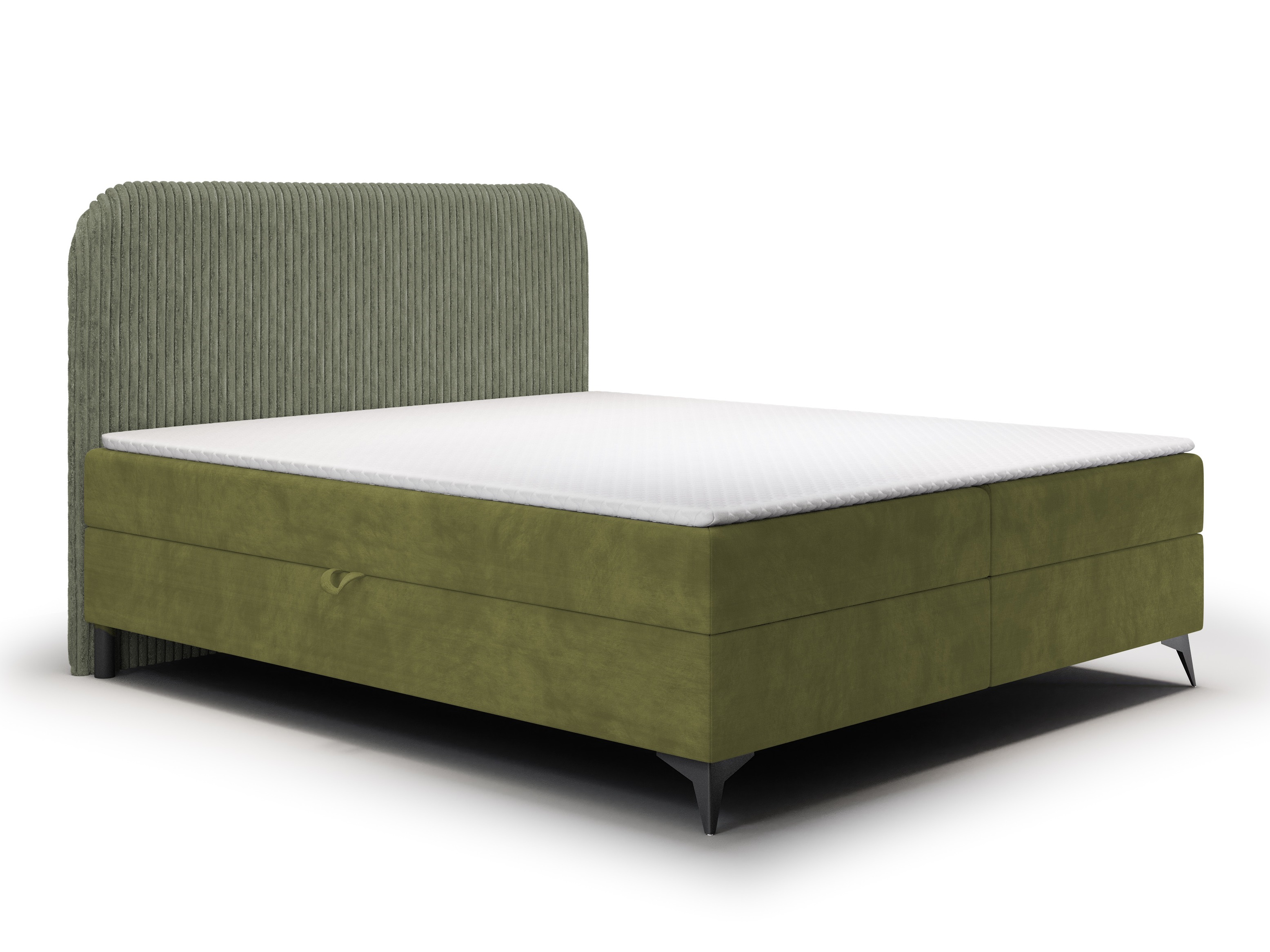 Boxspring postelja Franklin 173 (Tilia 37 + Manila 34)