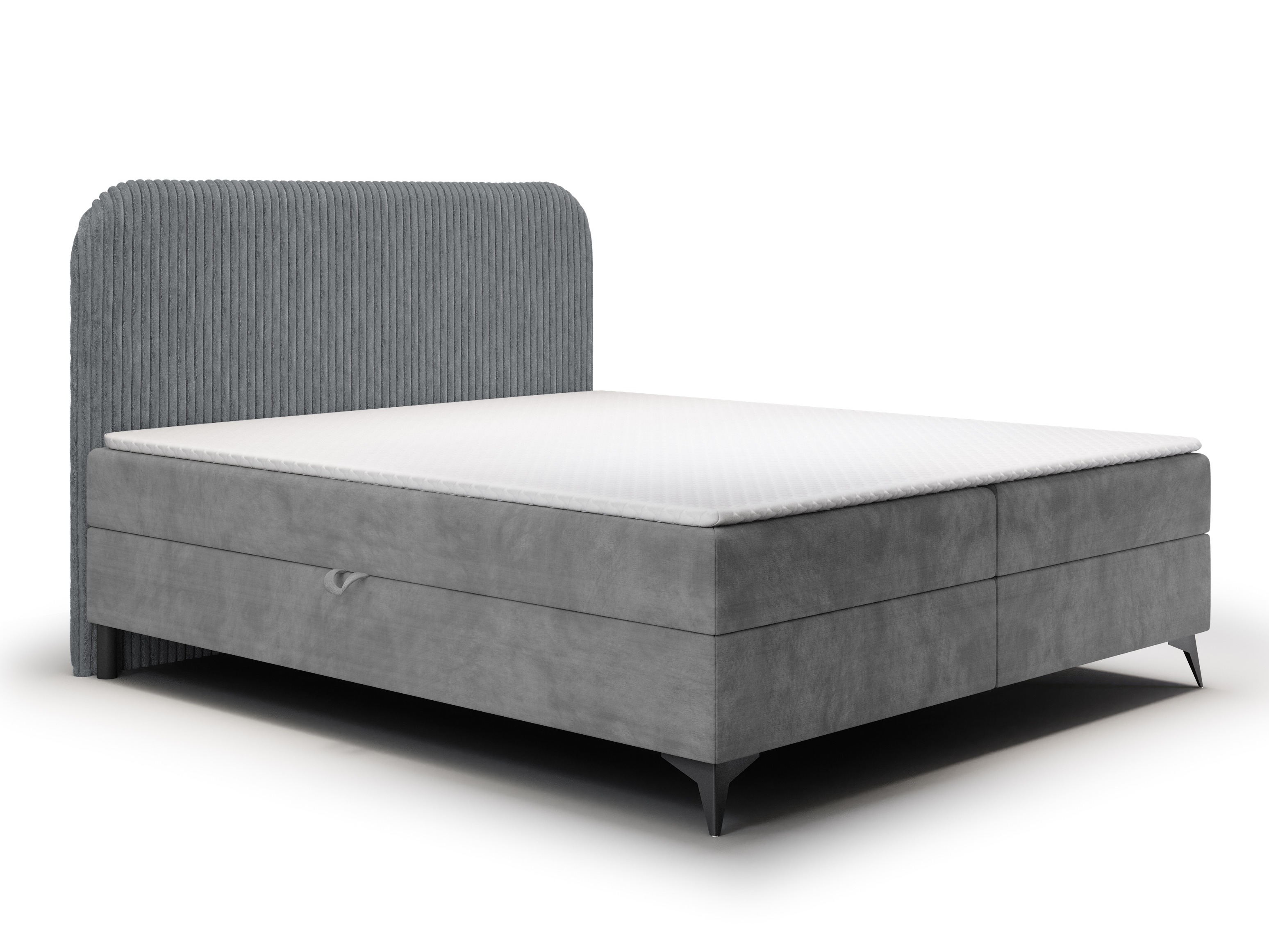 Boxspring postelja Franklin 173 (Tilia 90 + Manila 16)