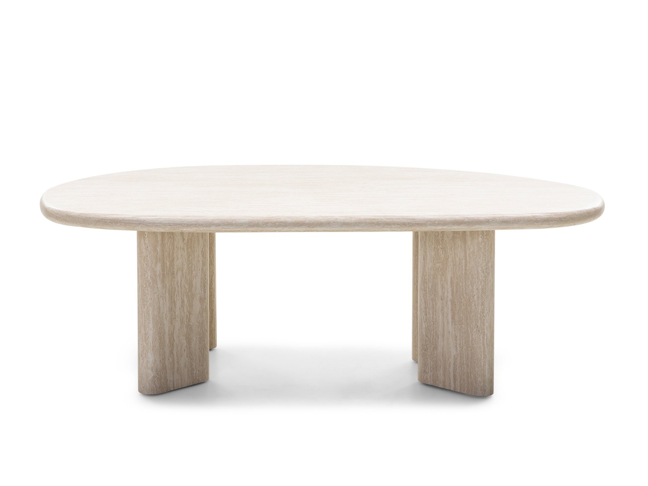 Klubska mizica Burleson 476 (Svetla Travertine)