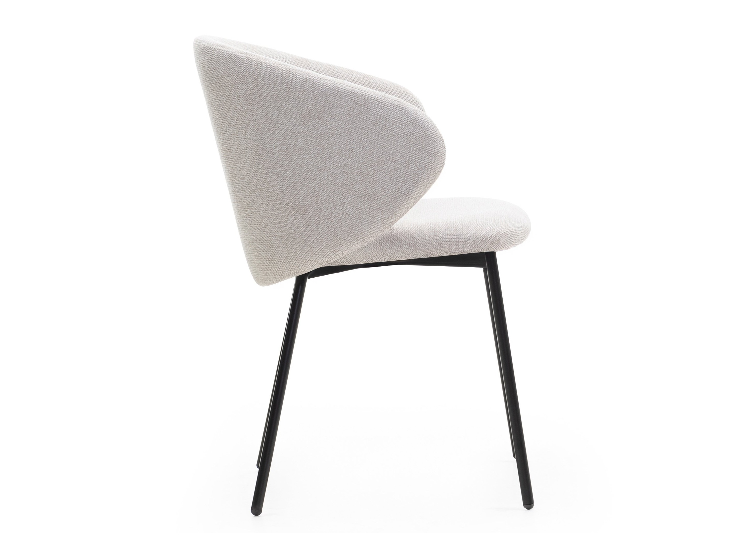 Stol Burleson 400 (Svetlo bež + Črna)