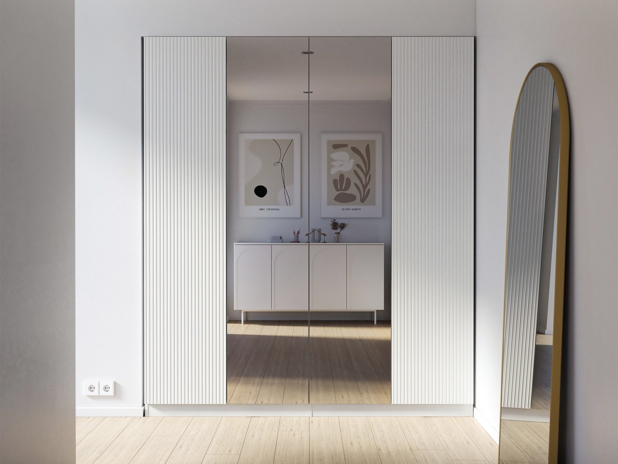 Garderobna omara Burleson 417